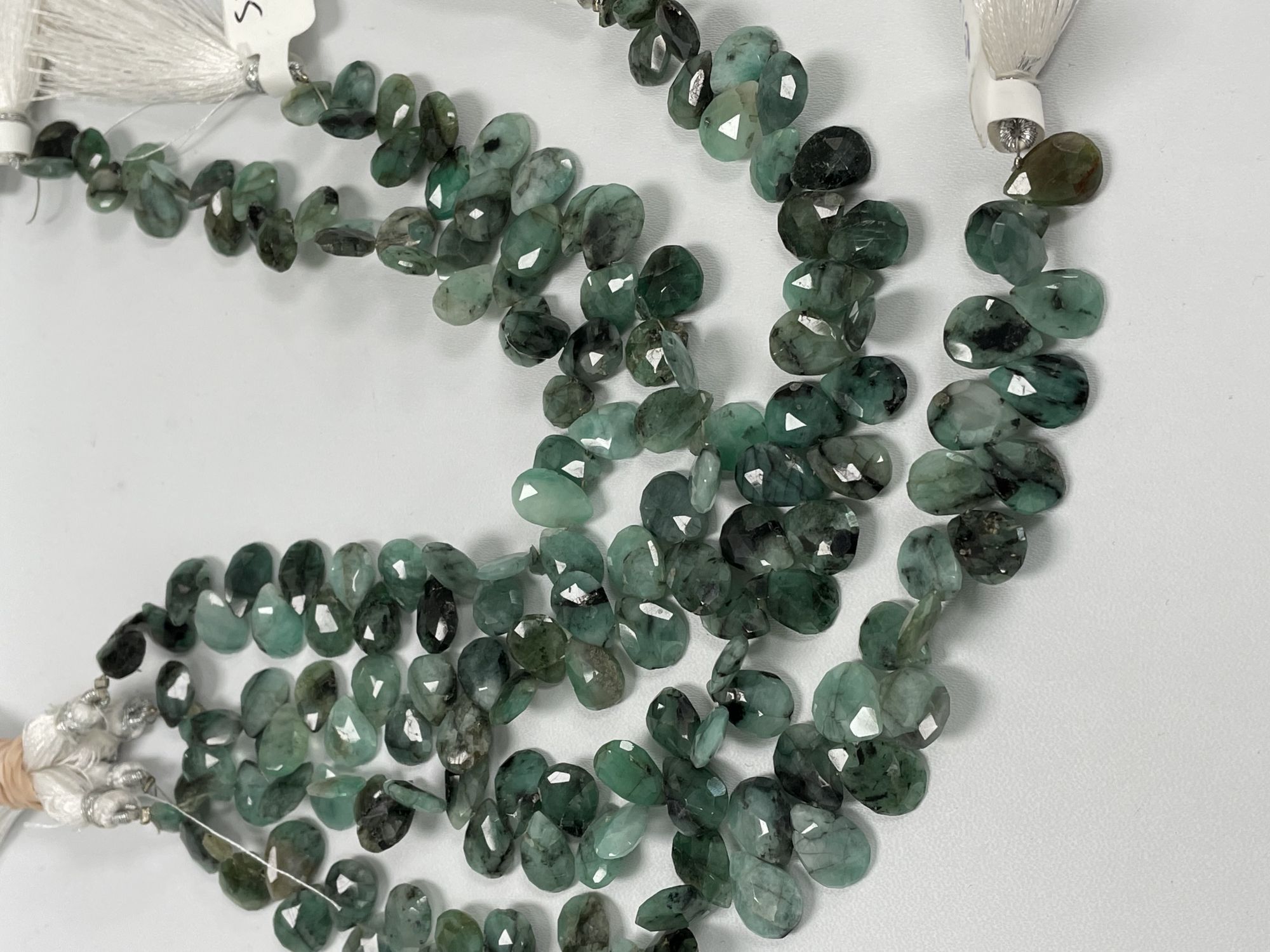 Brazilian Emerald Pear Faceted