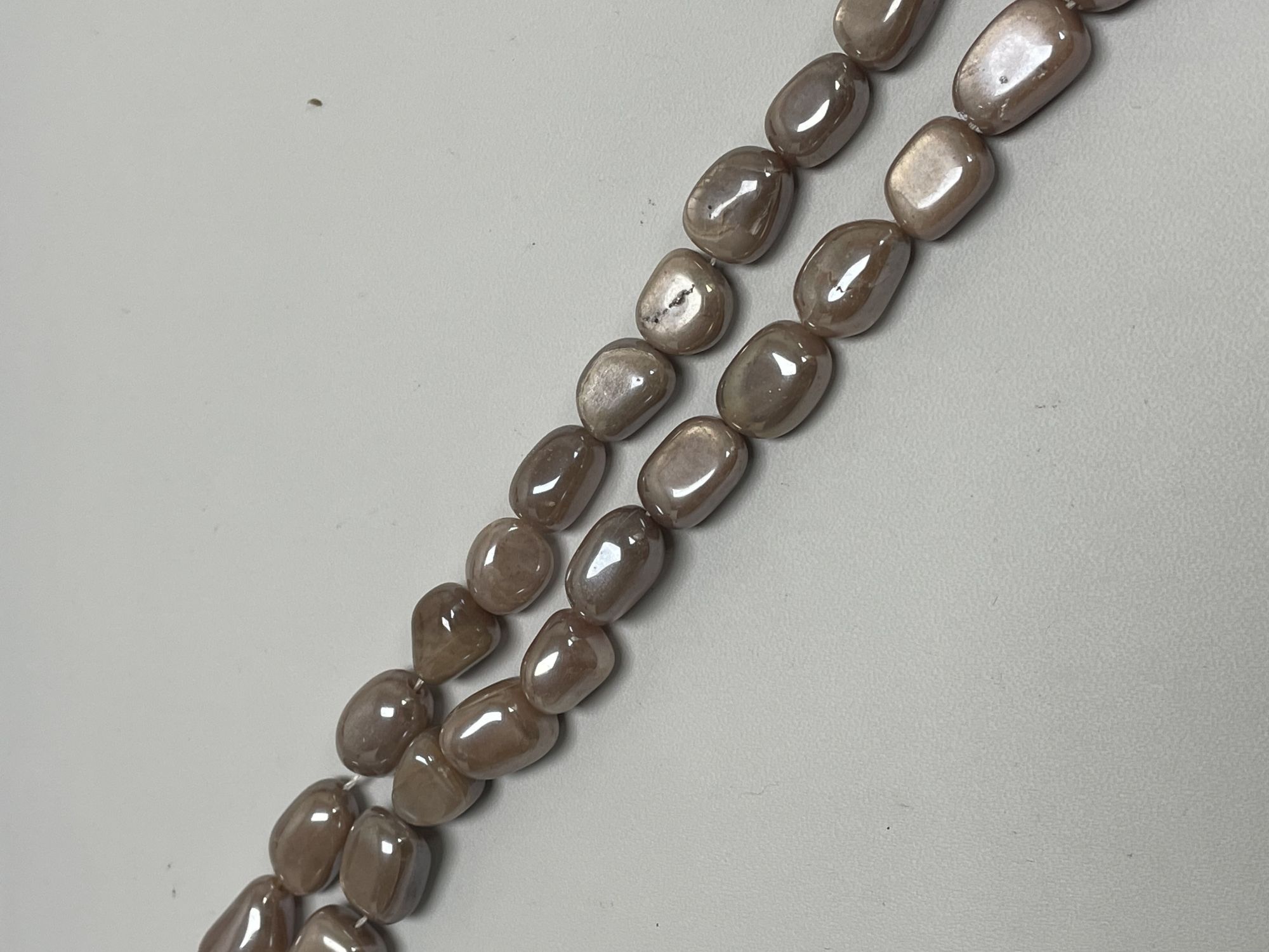 Coated Moonstone Nugget Smooth