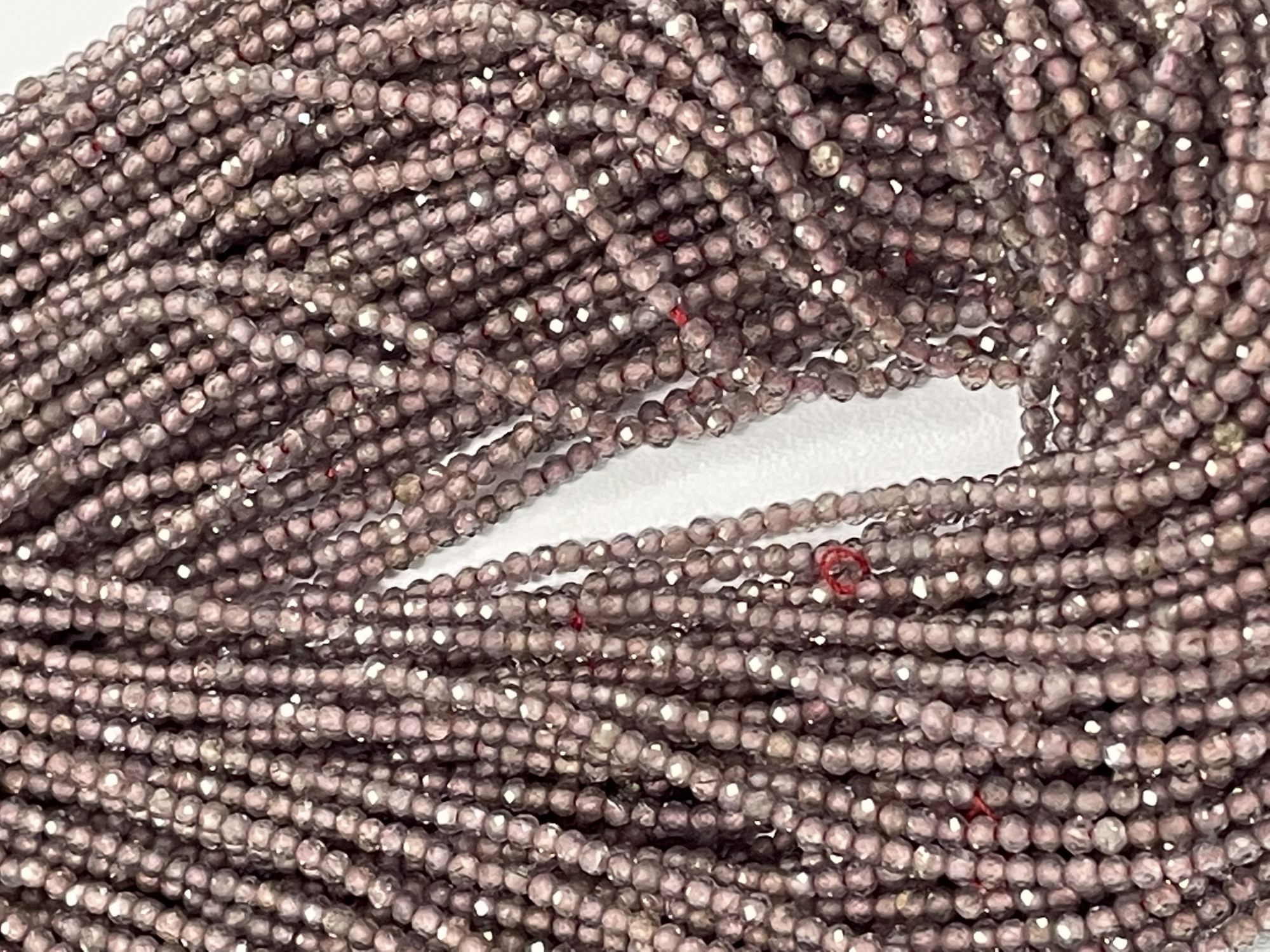 Color Change Garnet Rondelle Faceted