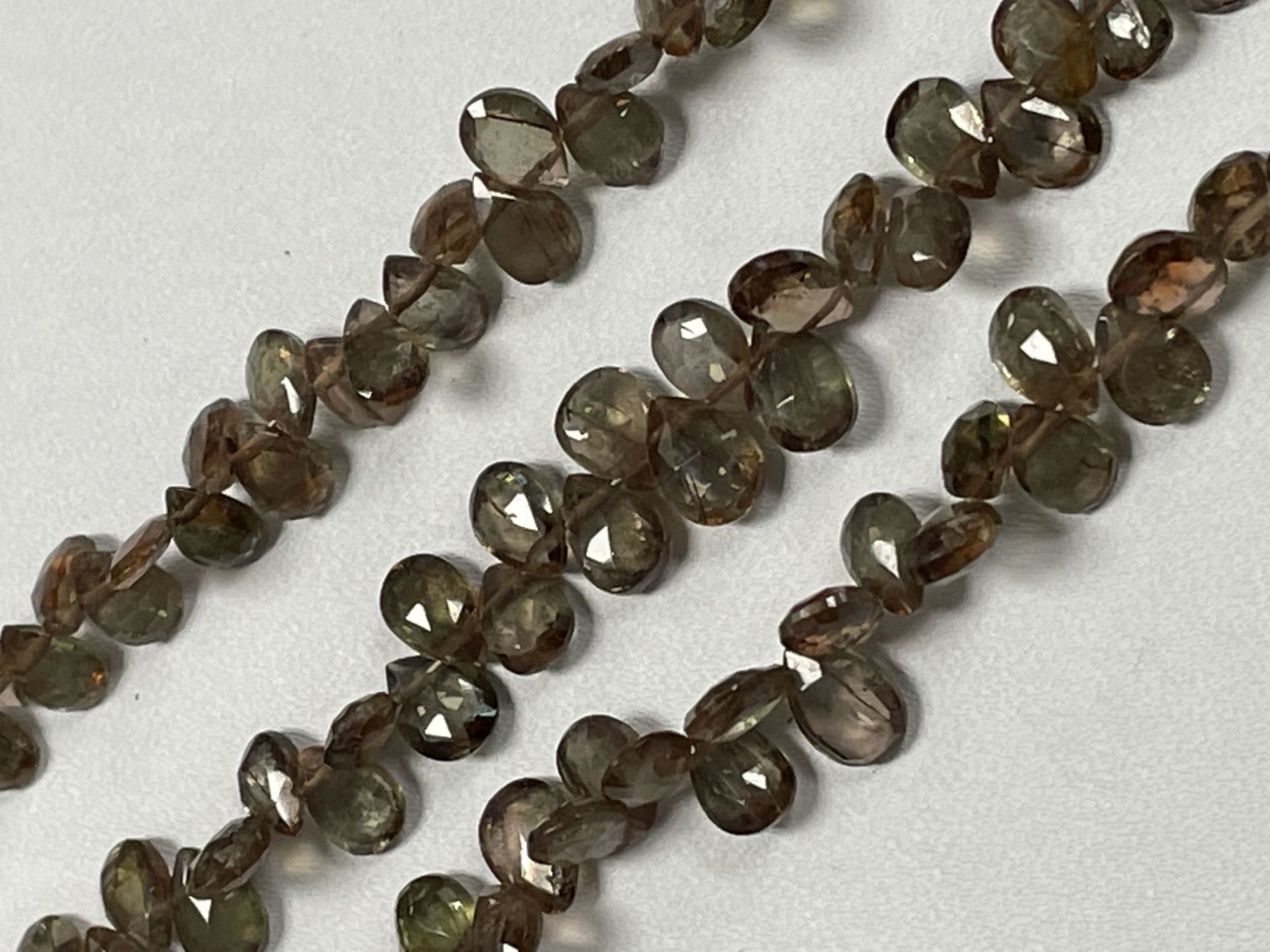 Andalusite Pear Faceted