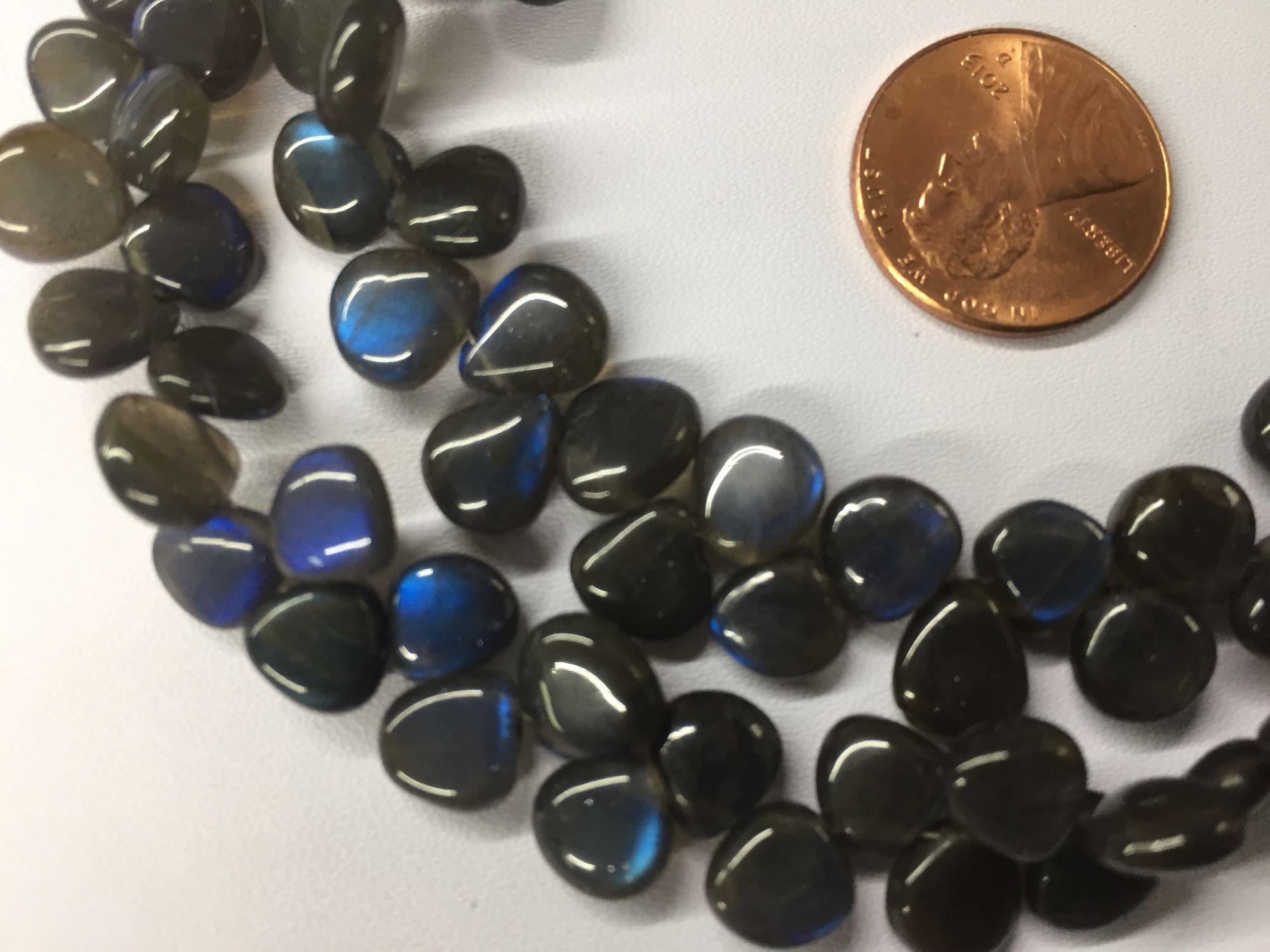 Labradorite Heart Smooth