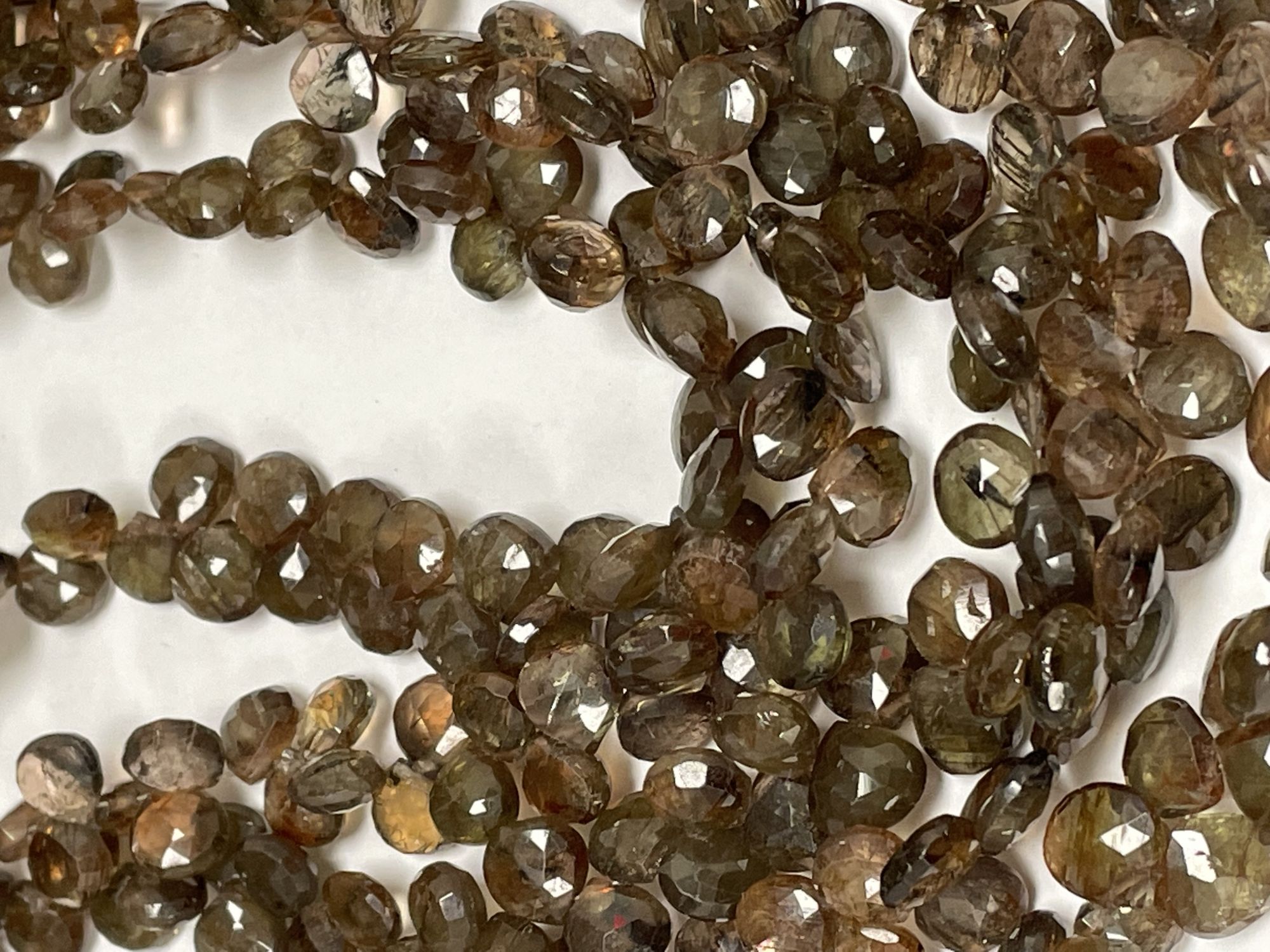 Andalusite Heart Faceted