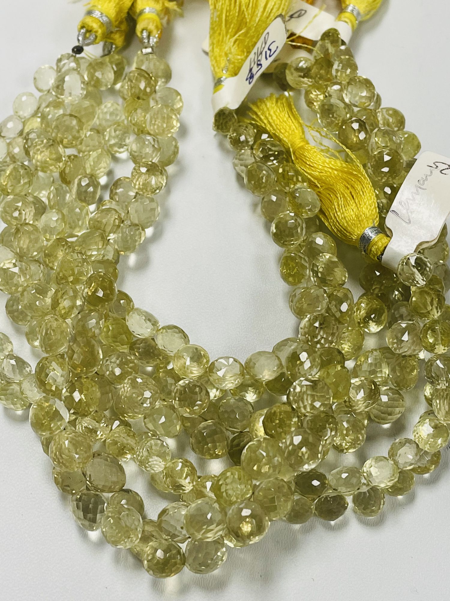 Lemon Quartz Onion Faceted