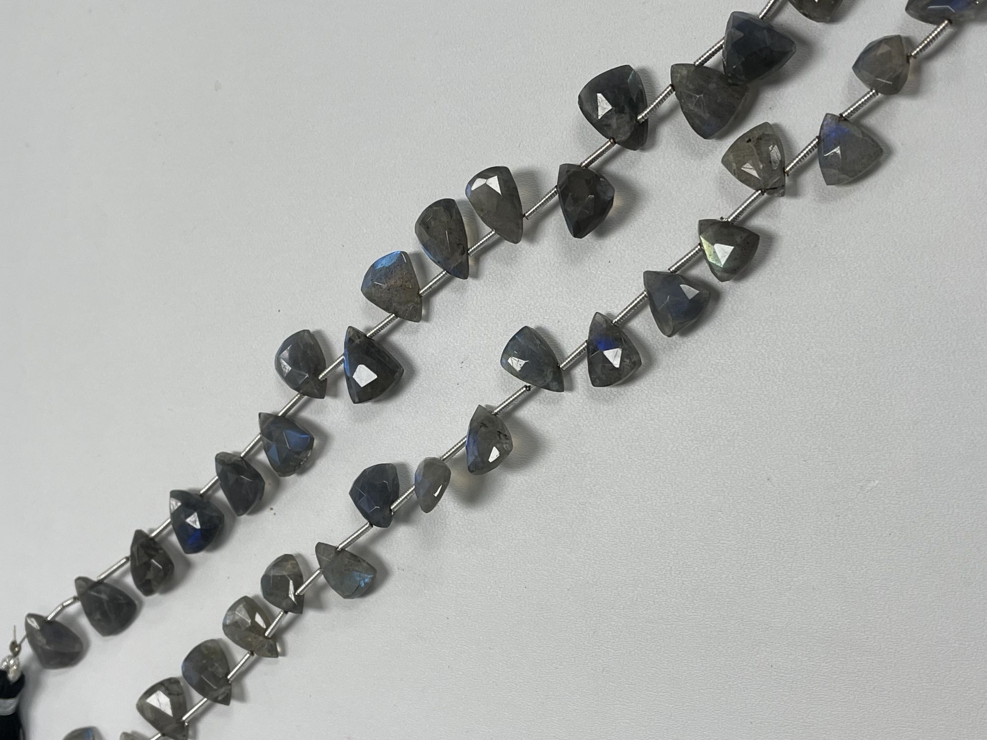 Labradorite Fan Cut Faceted