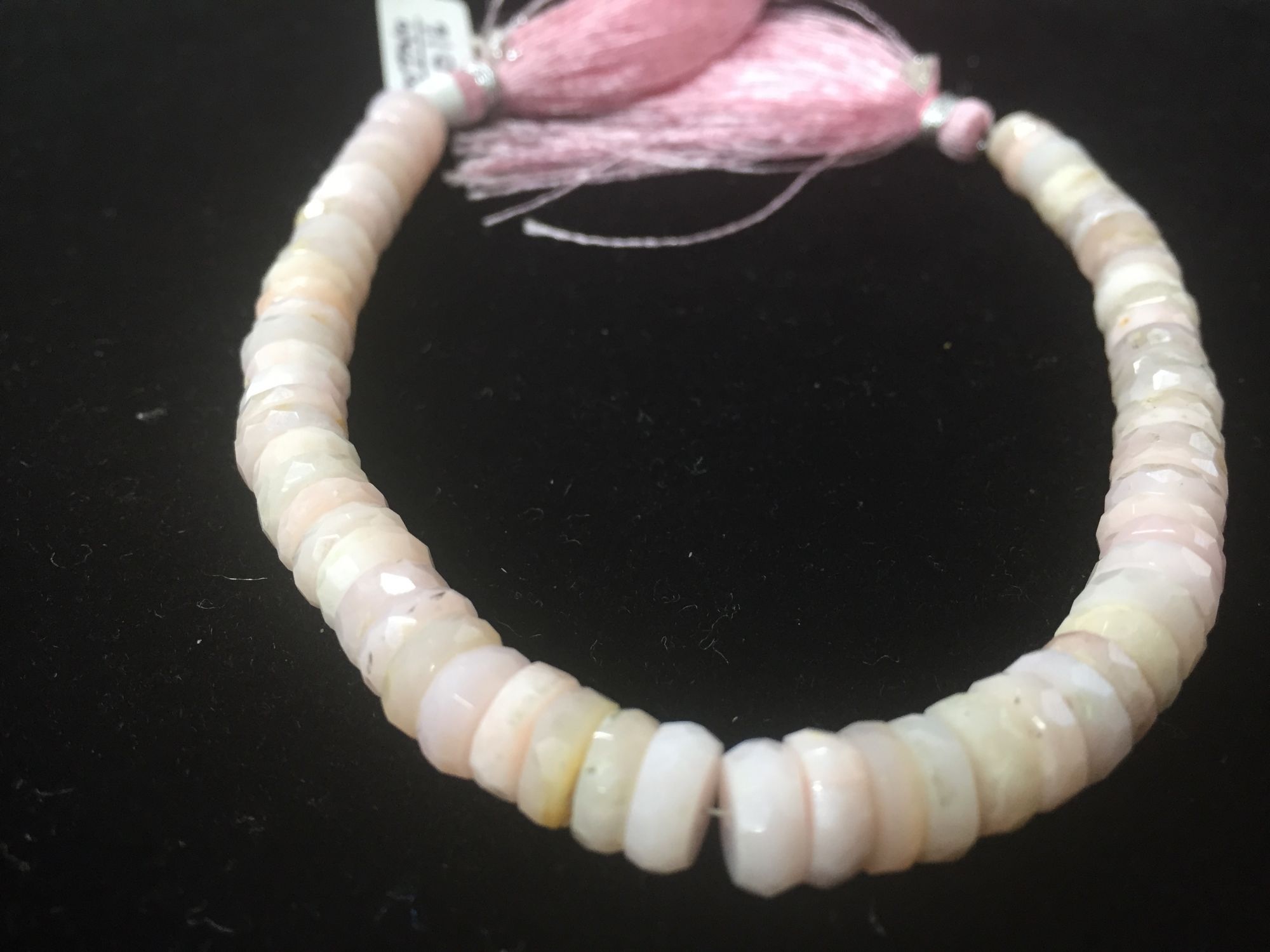 Pink Opal Tires Faceted