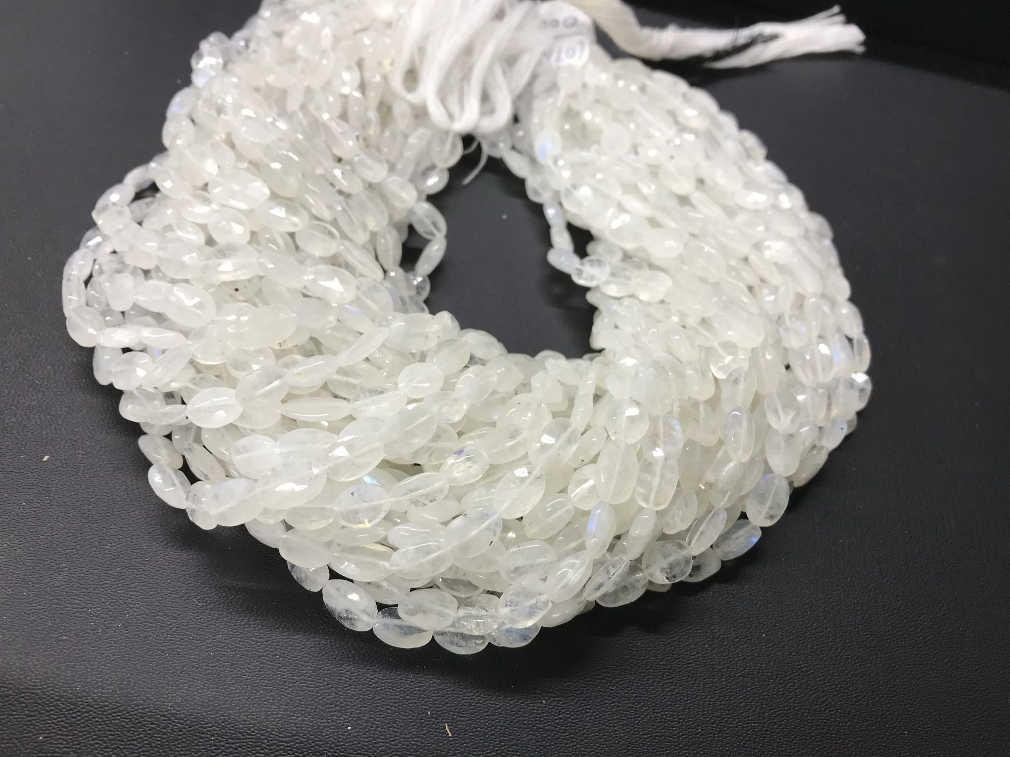 Natural Moonstone Ovals Faceted