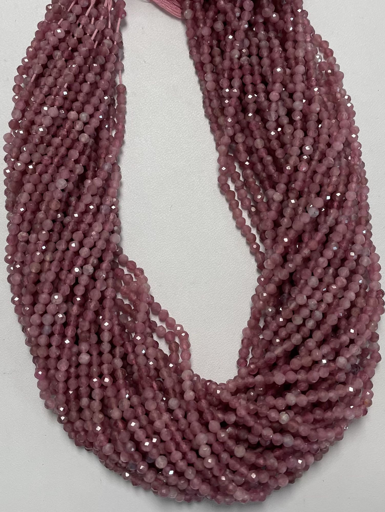 Tourmaline Rondelle Faceted