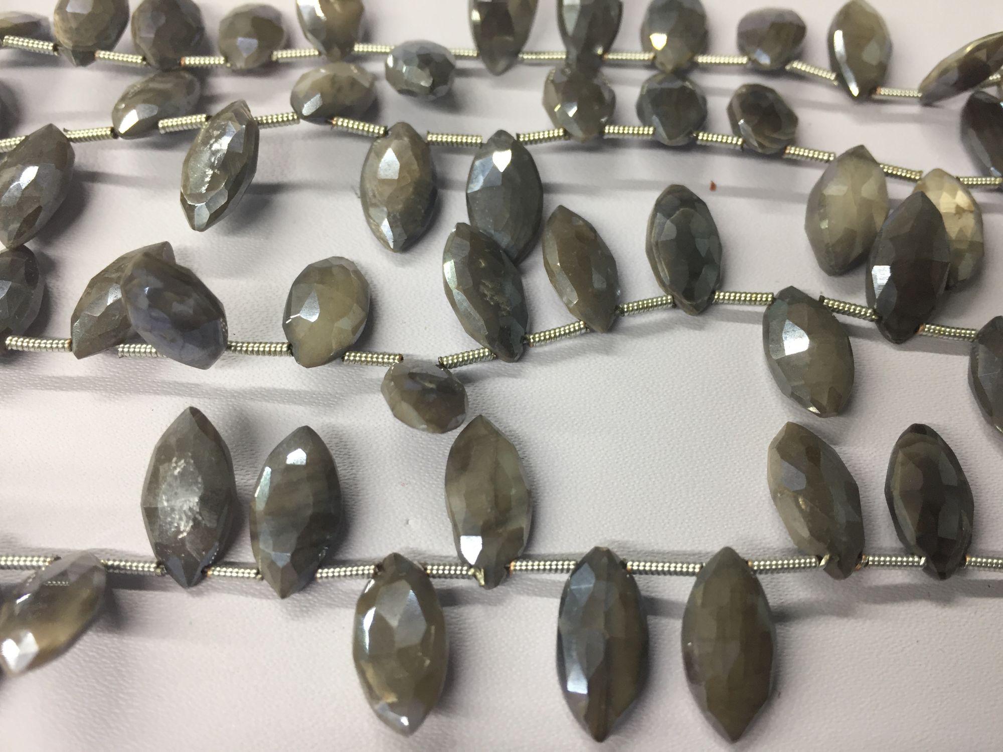 Moonstone Marquise Faceted