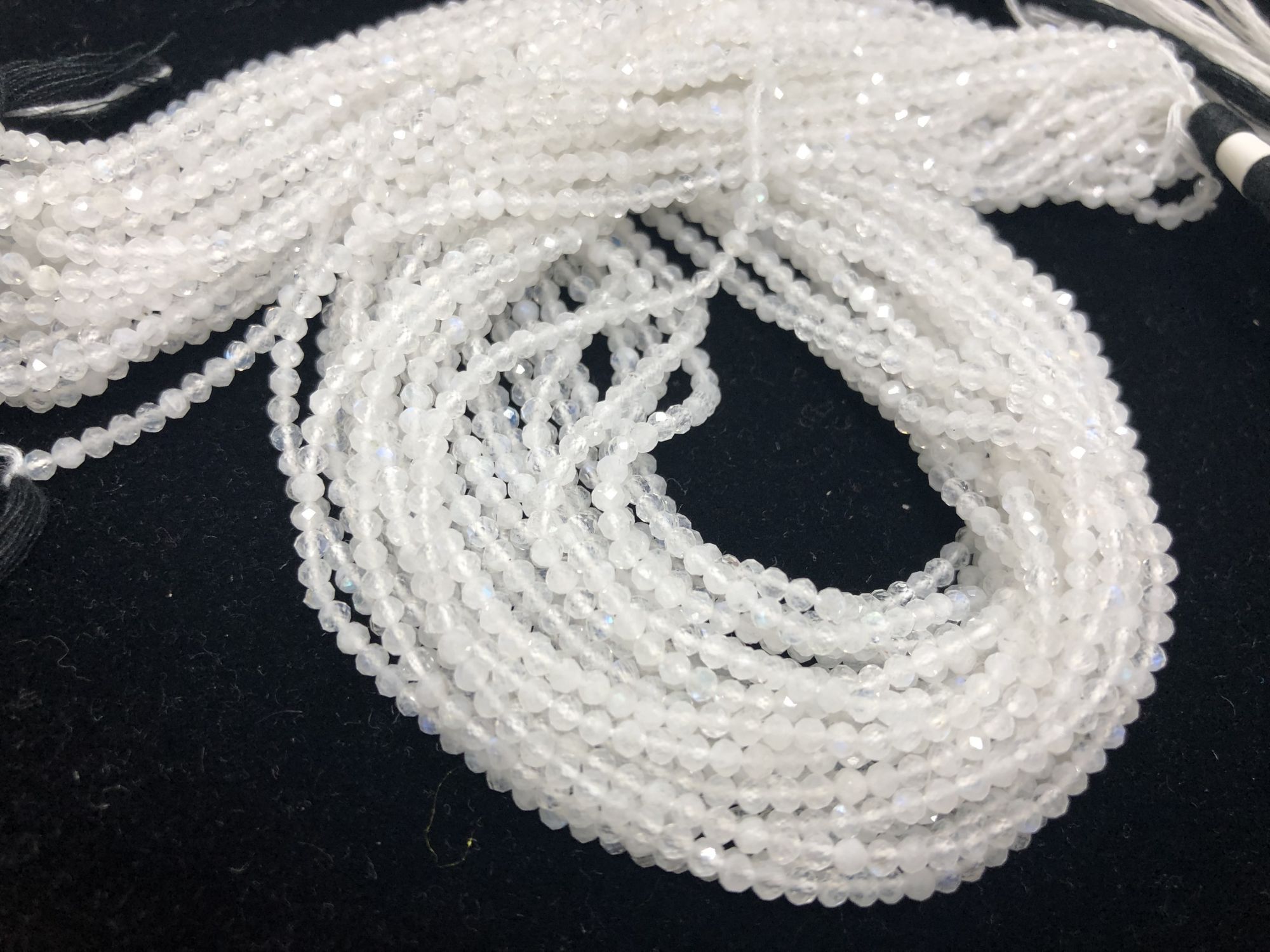 Moonstone Rounds Faceted