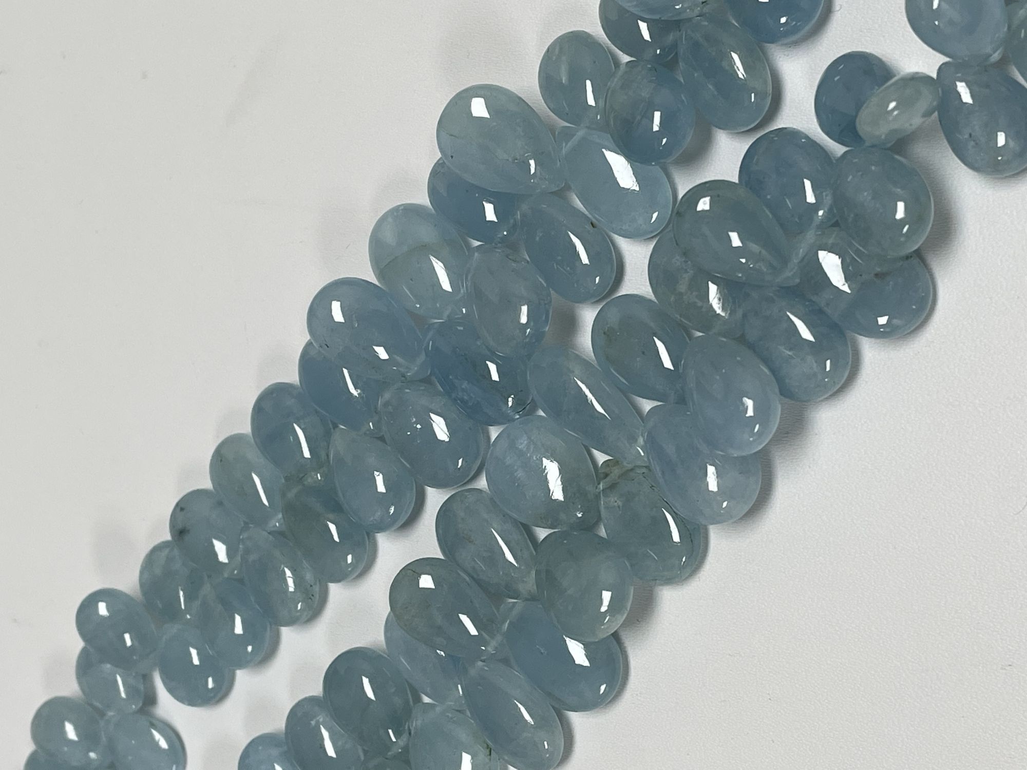 Aquamarine Pear Smooth