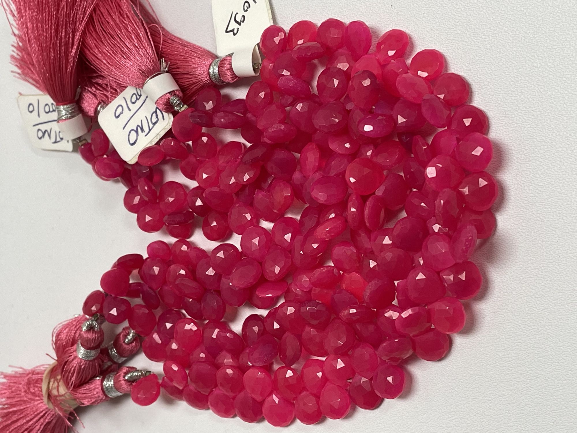 Chalcedony Heart Faceted