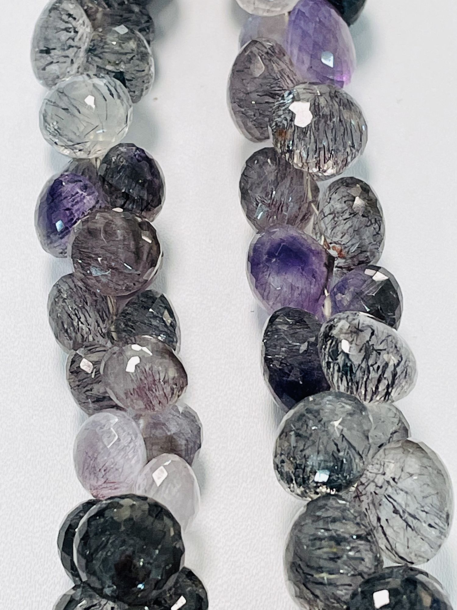 Moss Amethyst Onion Faceted