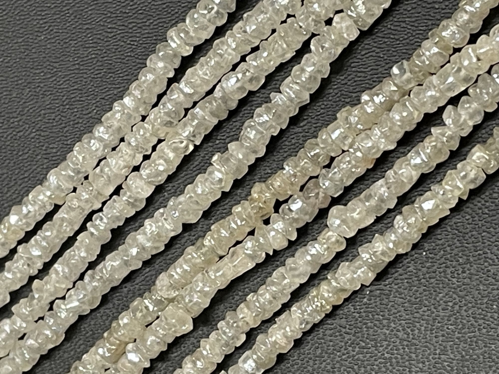 Zircon Rondelle Organic Cut Faceted