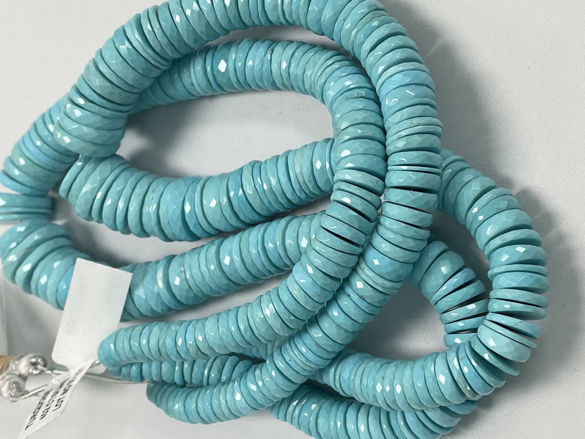 Turquoise Tire Faceted