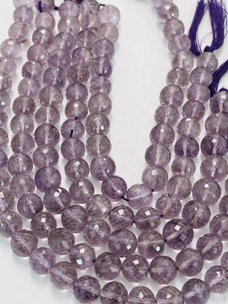 Purple Amethyst Round Faceted