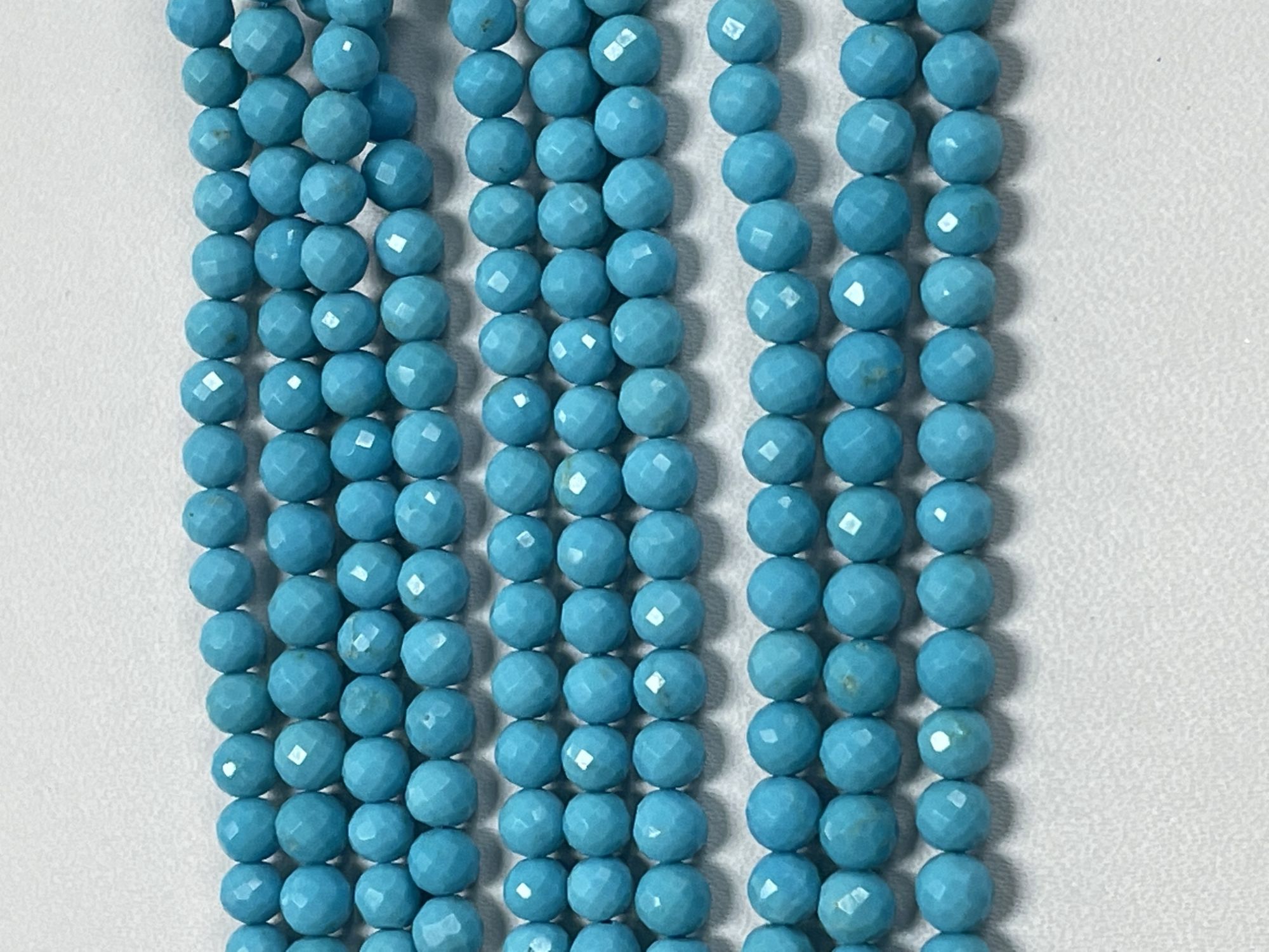 Turquoise Round Faceted