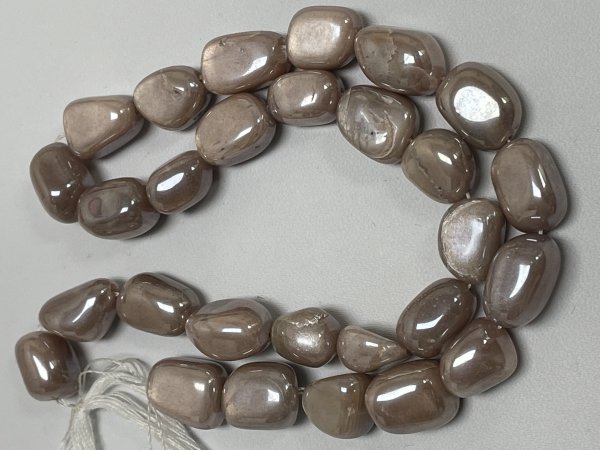 Coated Moonstone Nugget Smooth