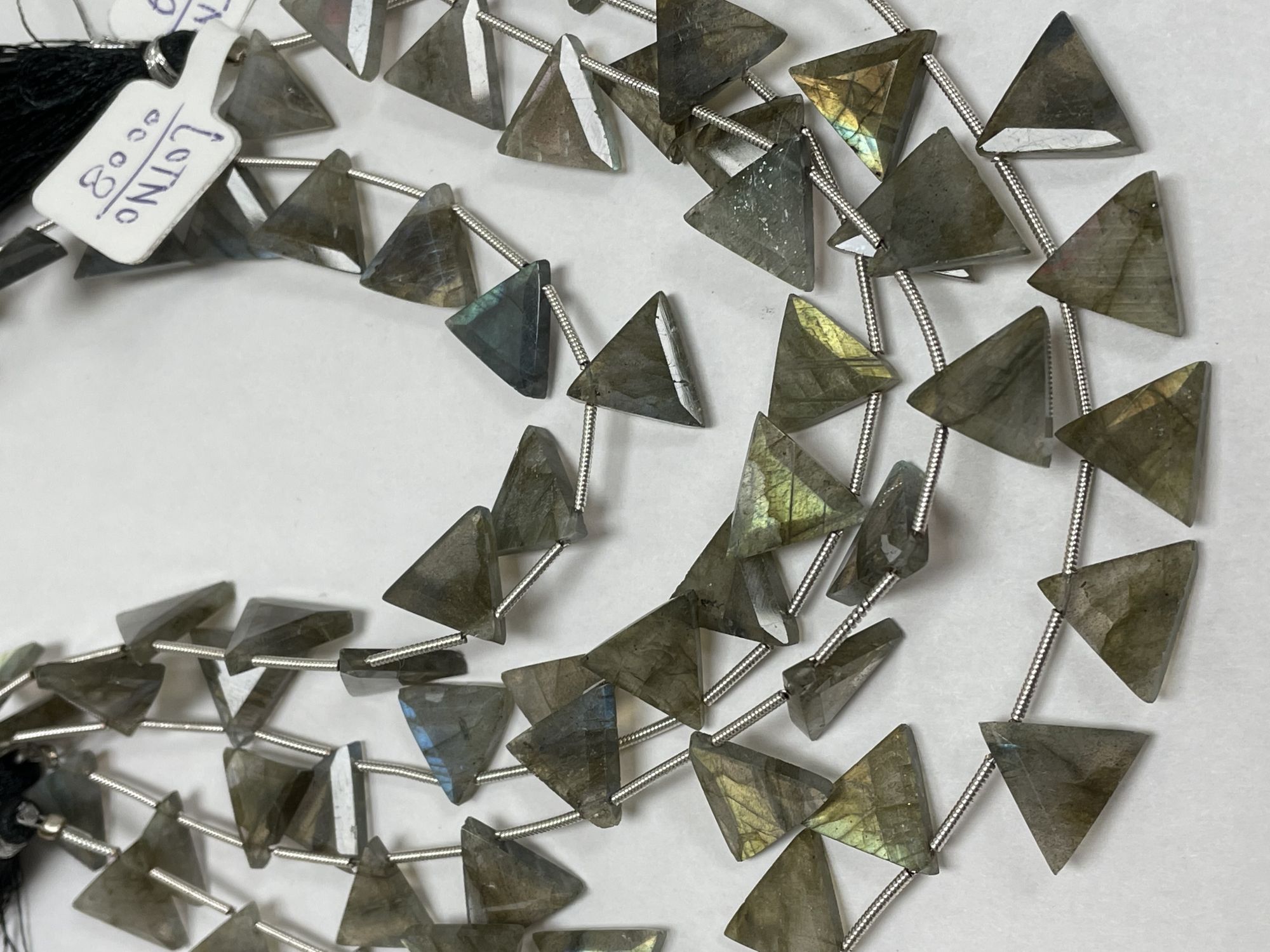 Labradorite Flat Trillion Faceted