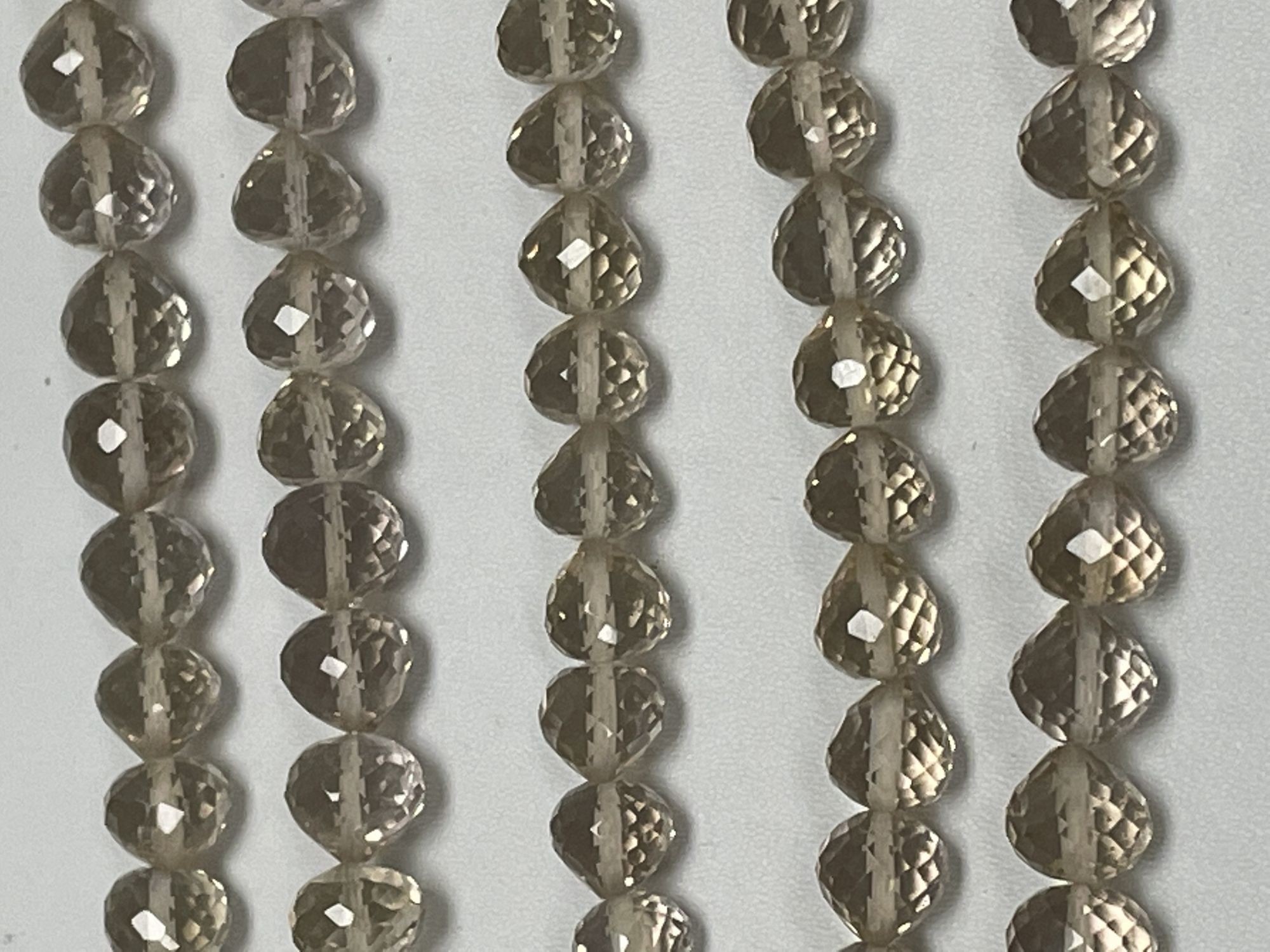 Champagne Quartz Onion Faceted