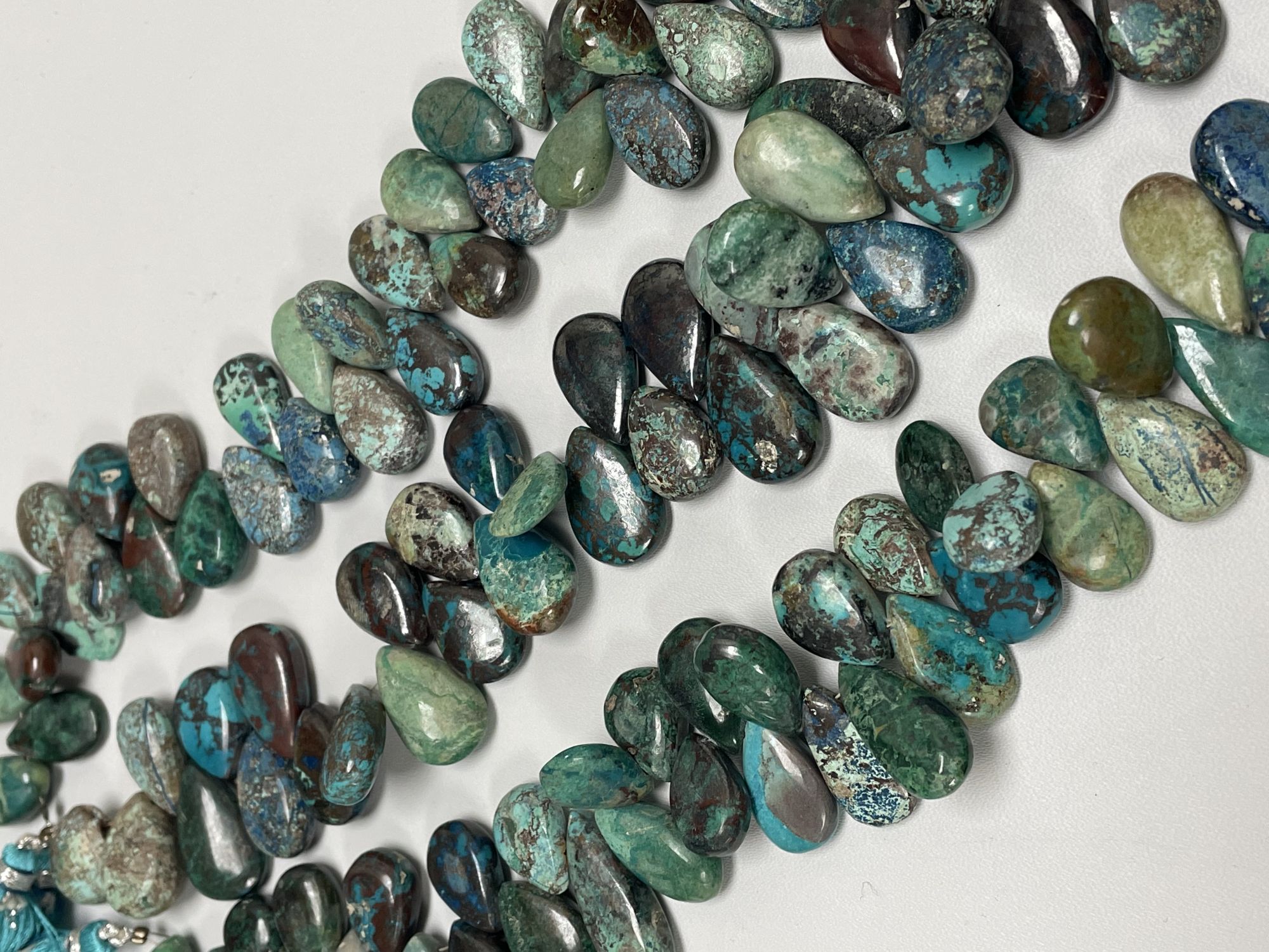 Chrysocolla Pears Smooth