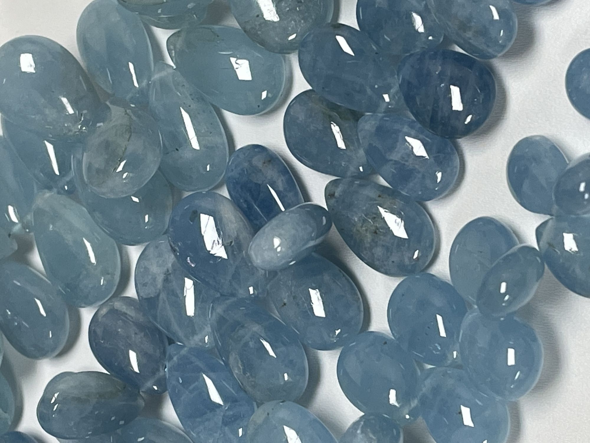 Aquamarine Pear Smooth