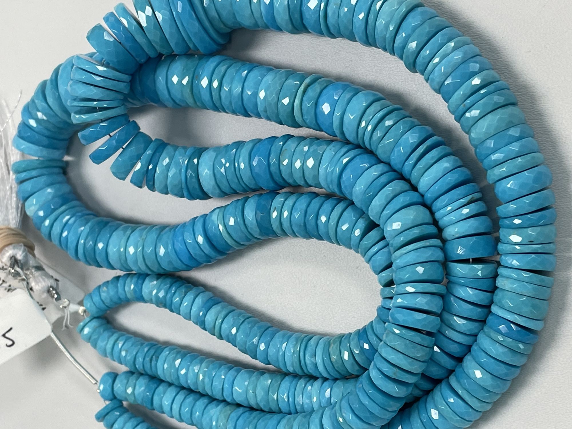 Turquoise Tire Faceted