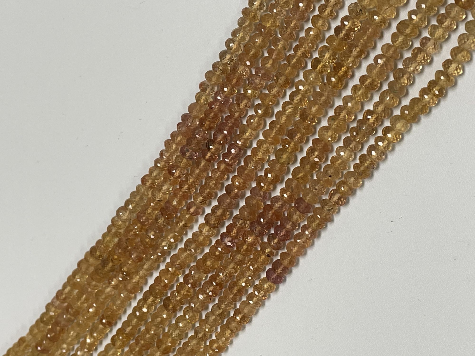 Imperial Topaz Rondelle Faceted