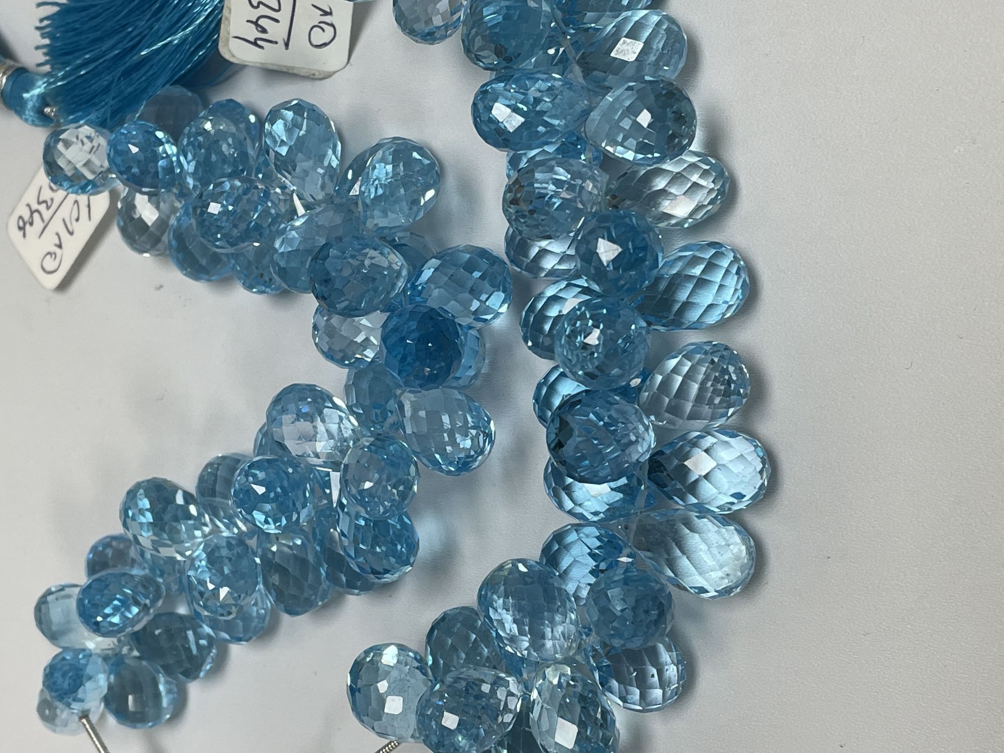 Sky Blue Topaz Drop Faceted