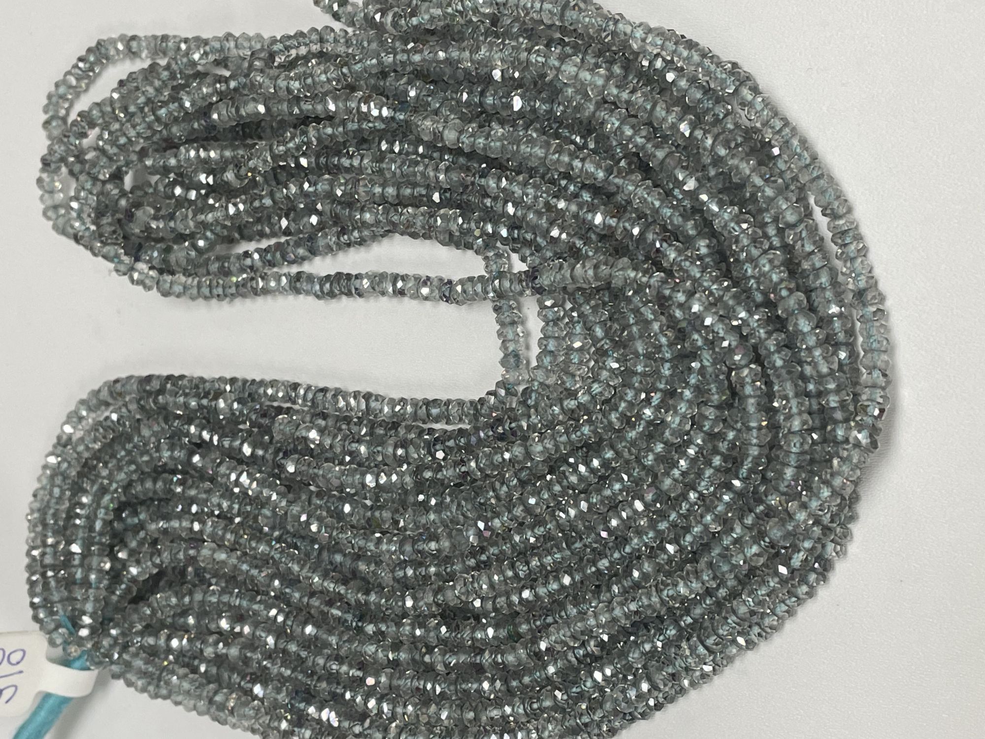 Mystic Topaz Rondelle Faceted