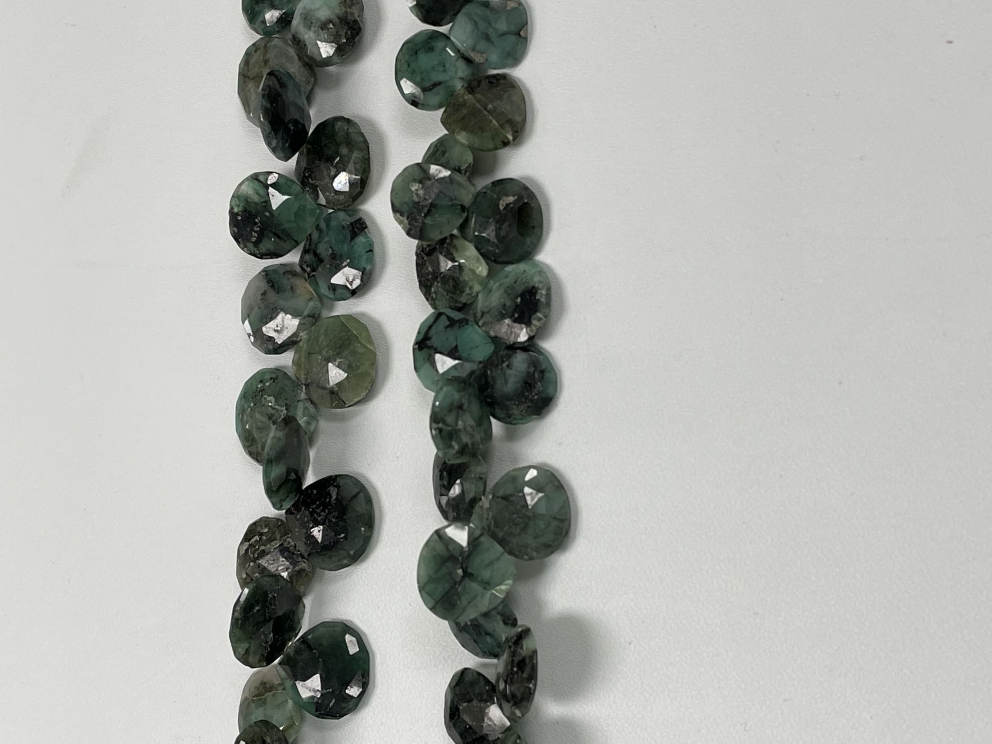 Brazilian Emerald Heart Faceted