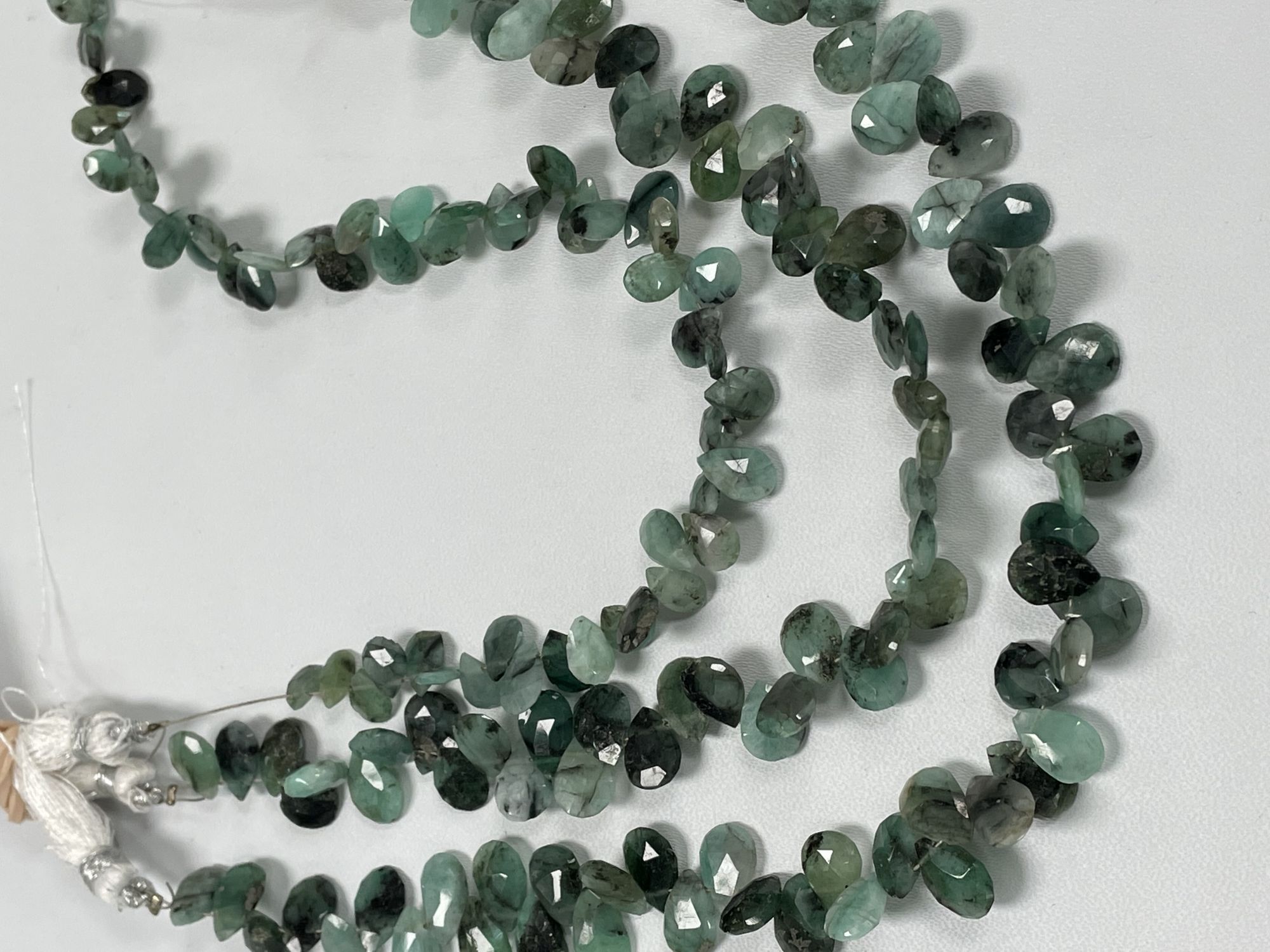 Brazilian Emerald Pear Faceted