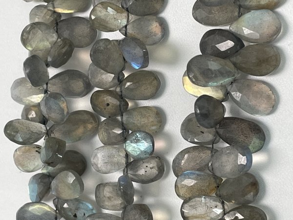 Labradorite Pear Faceted