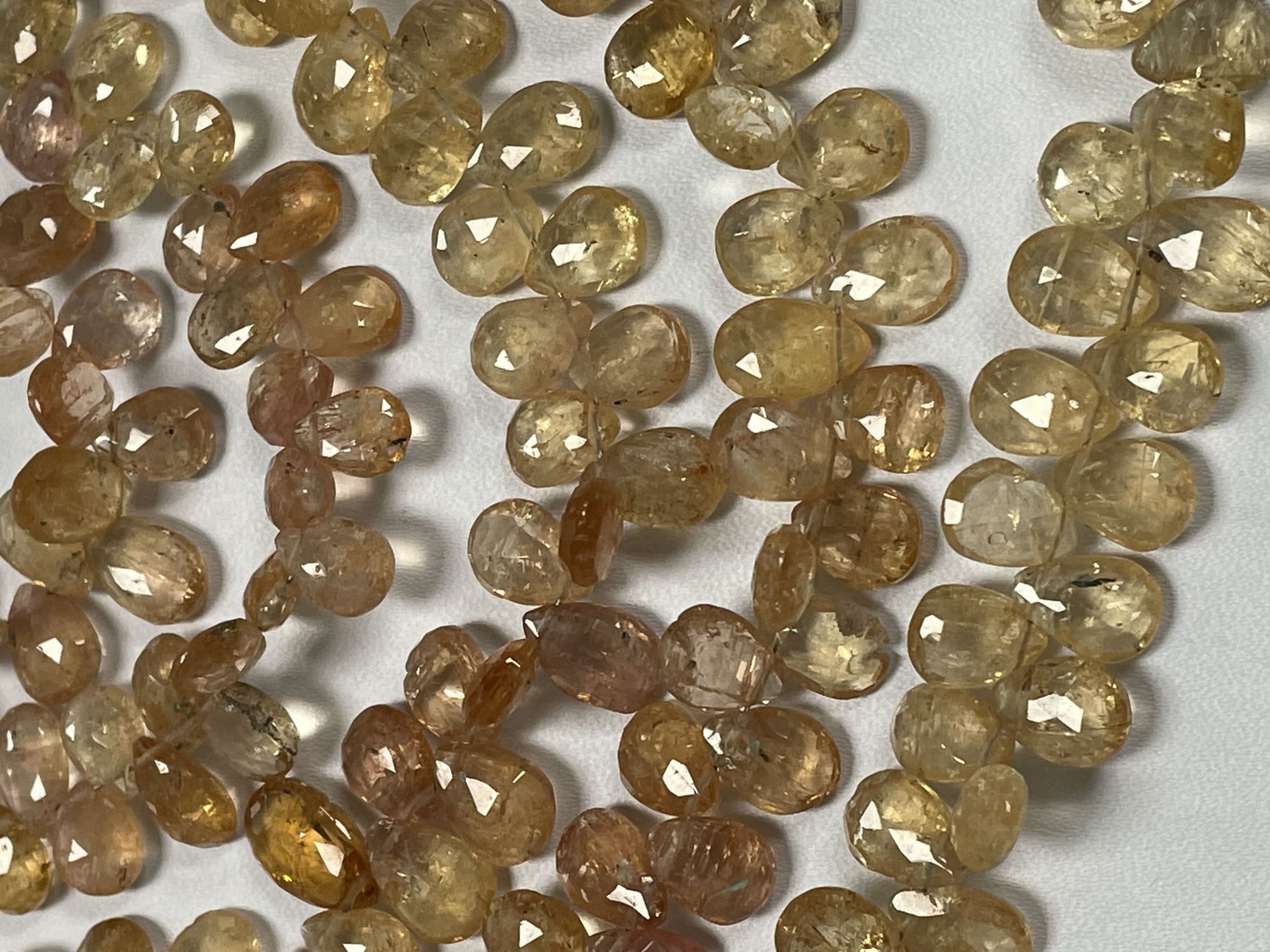 Imperial Topaz Pear Faceted