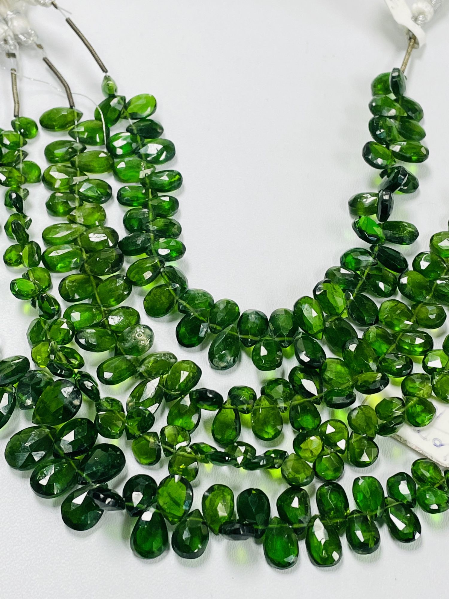 Chrome Diopside Pear Faceted