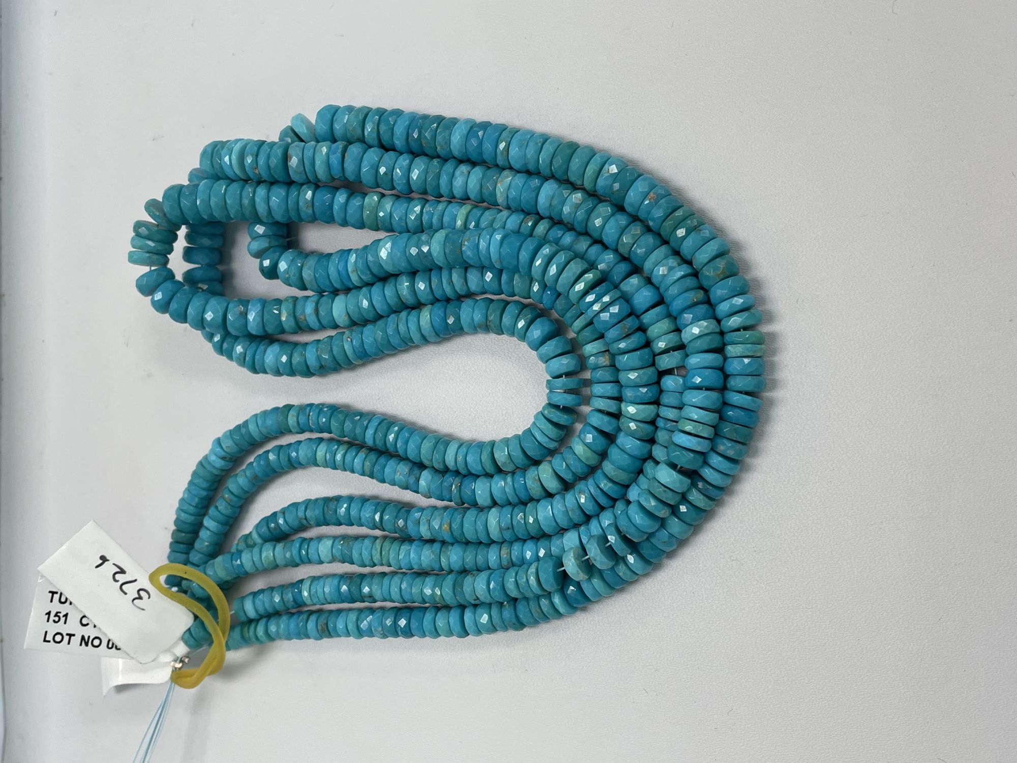 Turquoise Tire Faceted