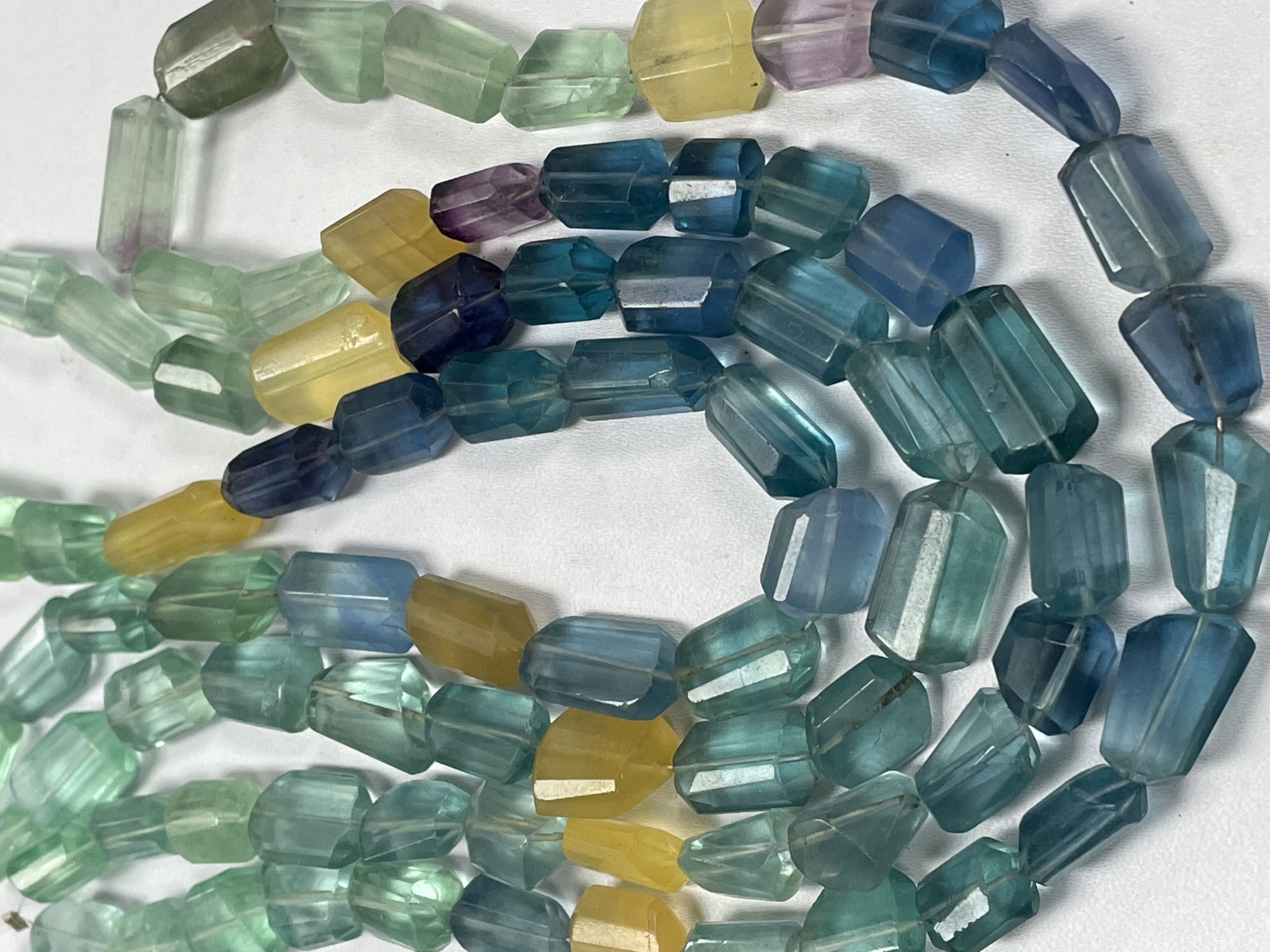 Fluorite Nugget Faceted