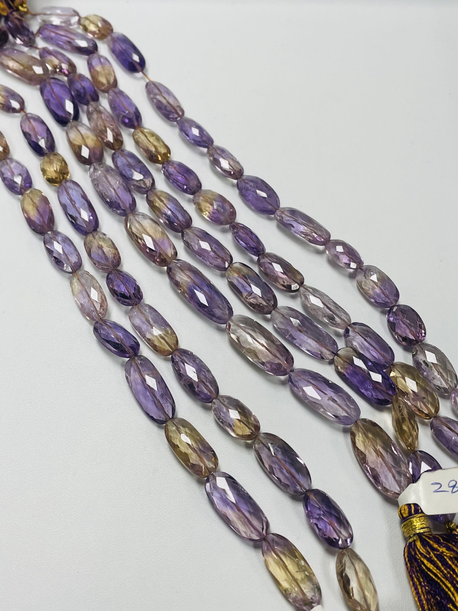 Ametrine Oval Faceted