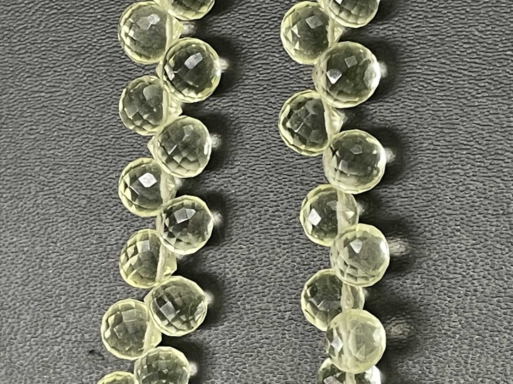 Lemon Quartz Onion Faceted