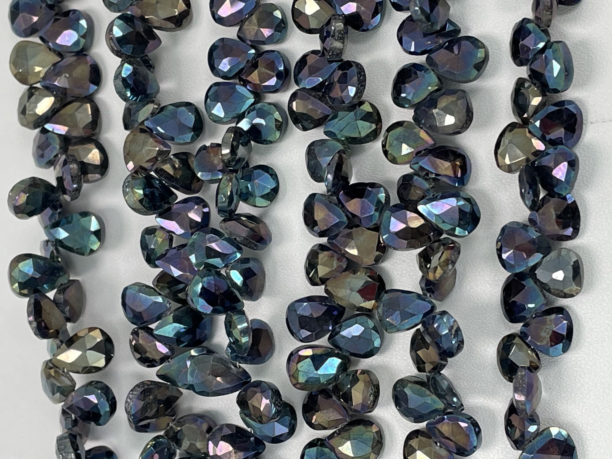 Mystic Purple Spinel Pear Faceted