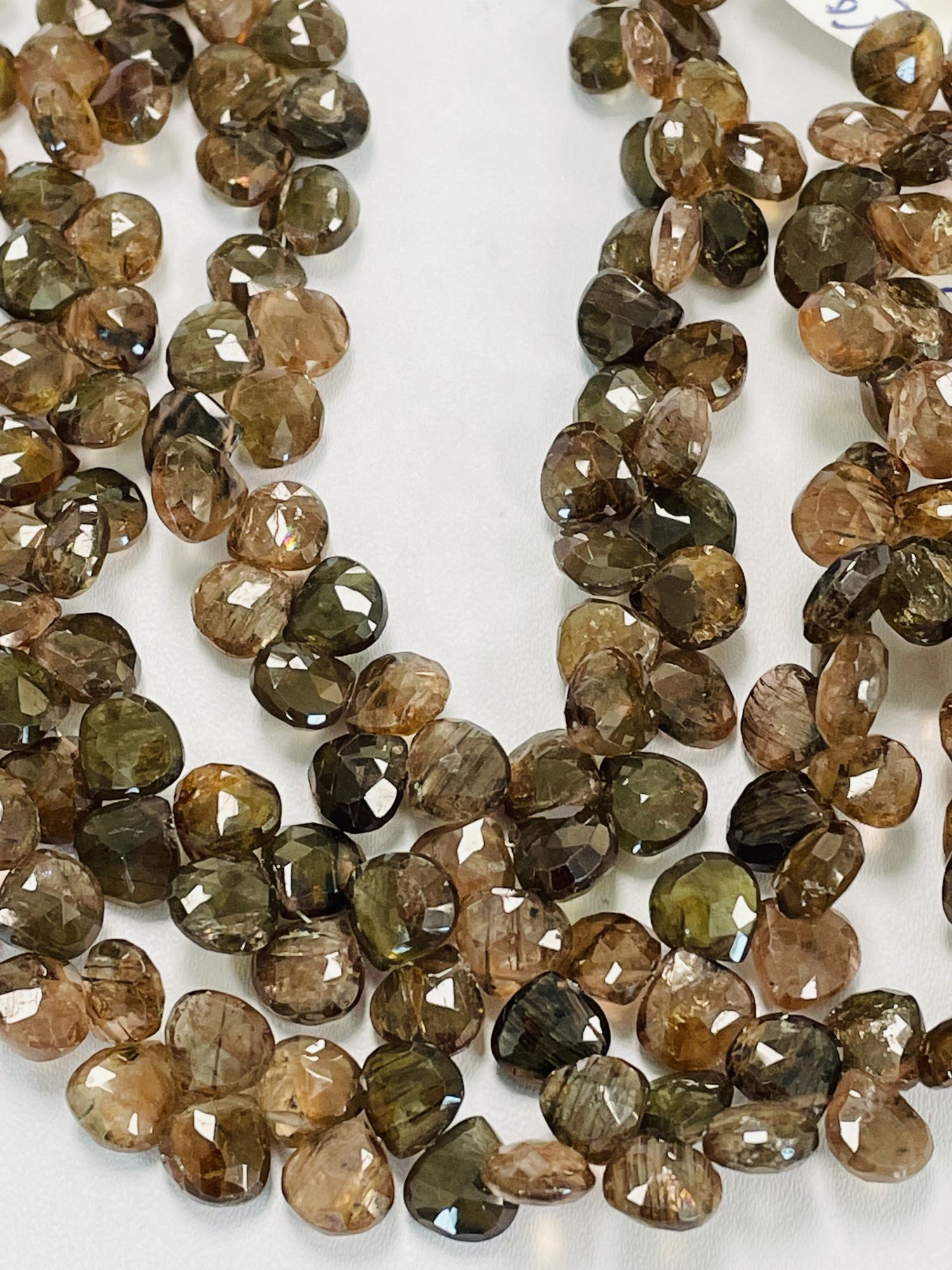 Andalusite Heart Faceted