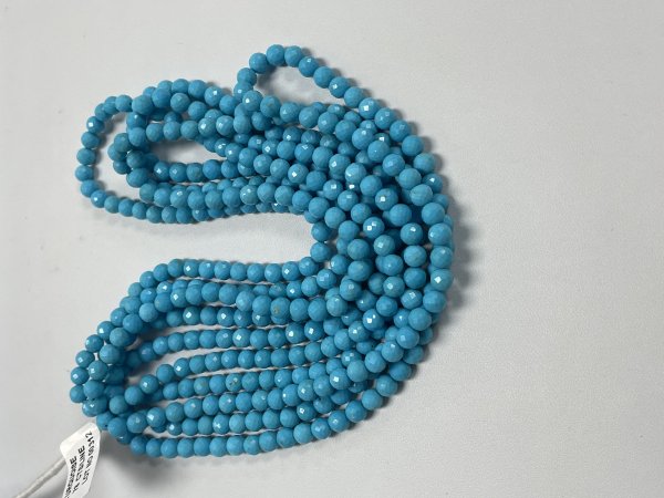 Turquoise Round Faceted