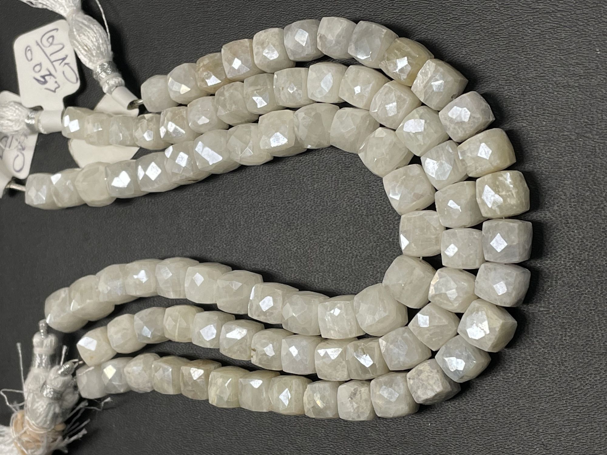 Silverite Cube Faceted