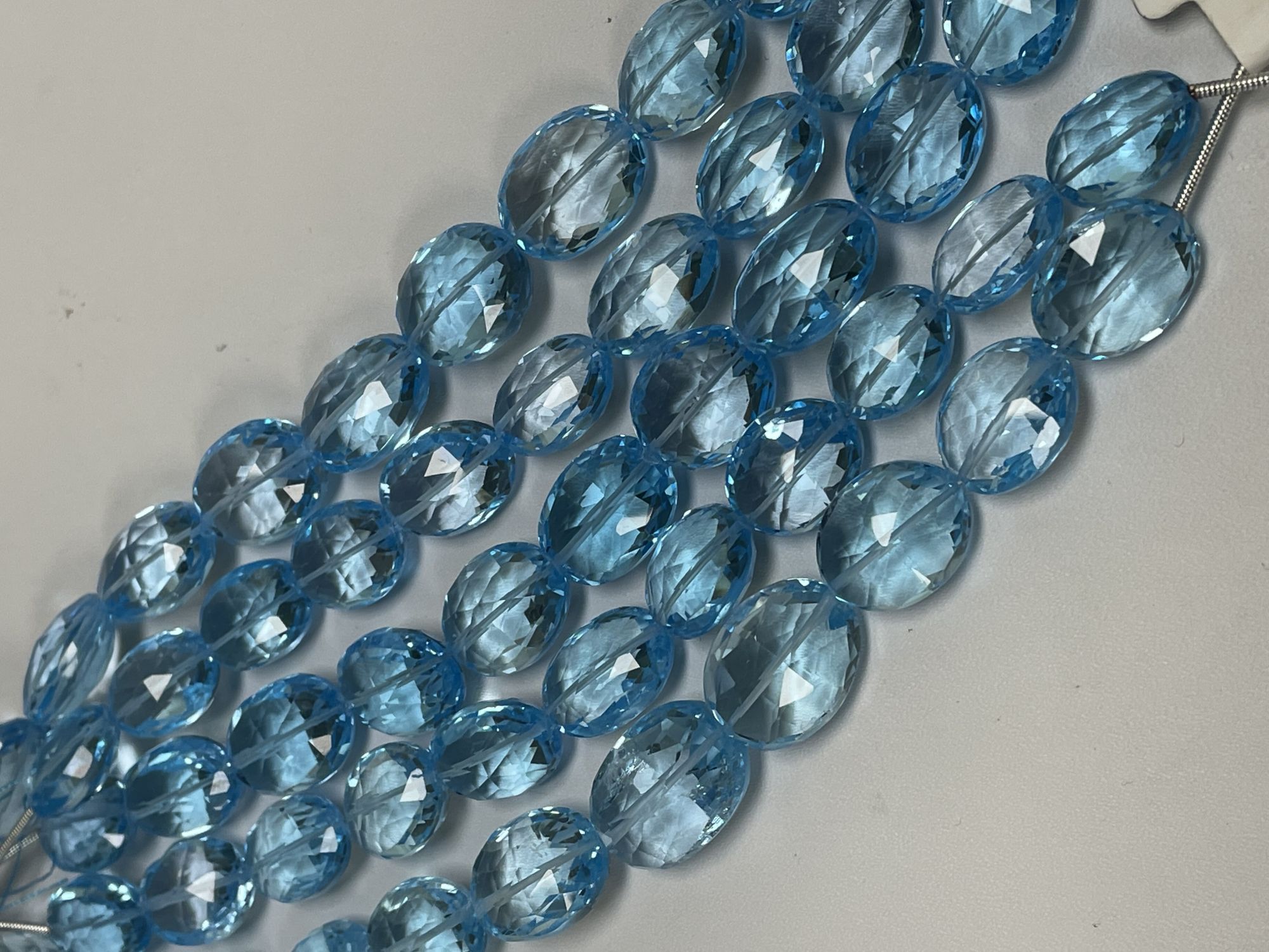 Sky Blue Topaz Oval Faceted
