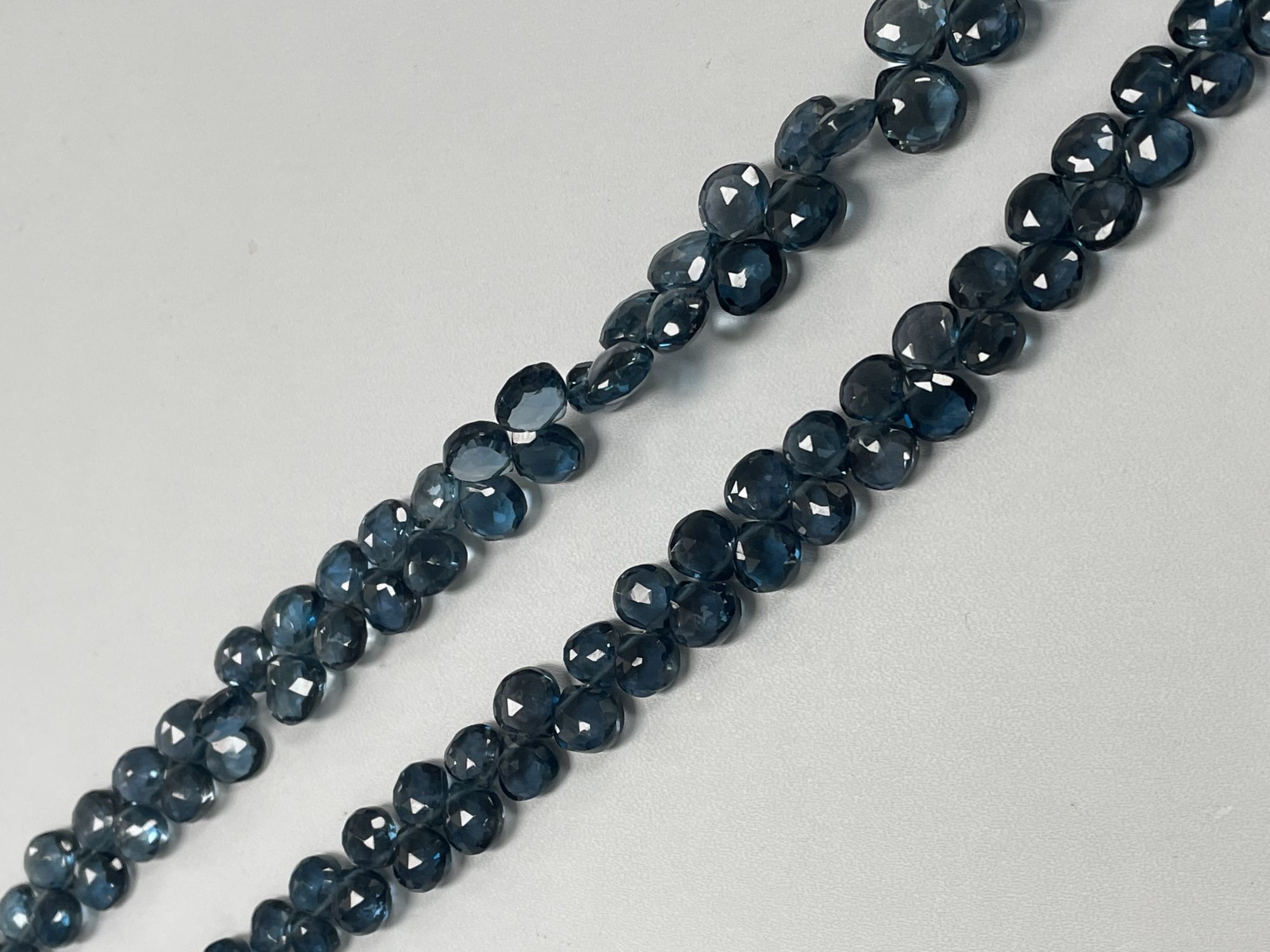 London Blue Topaz Heart Faceted