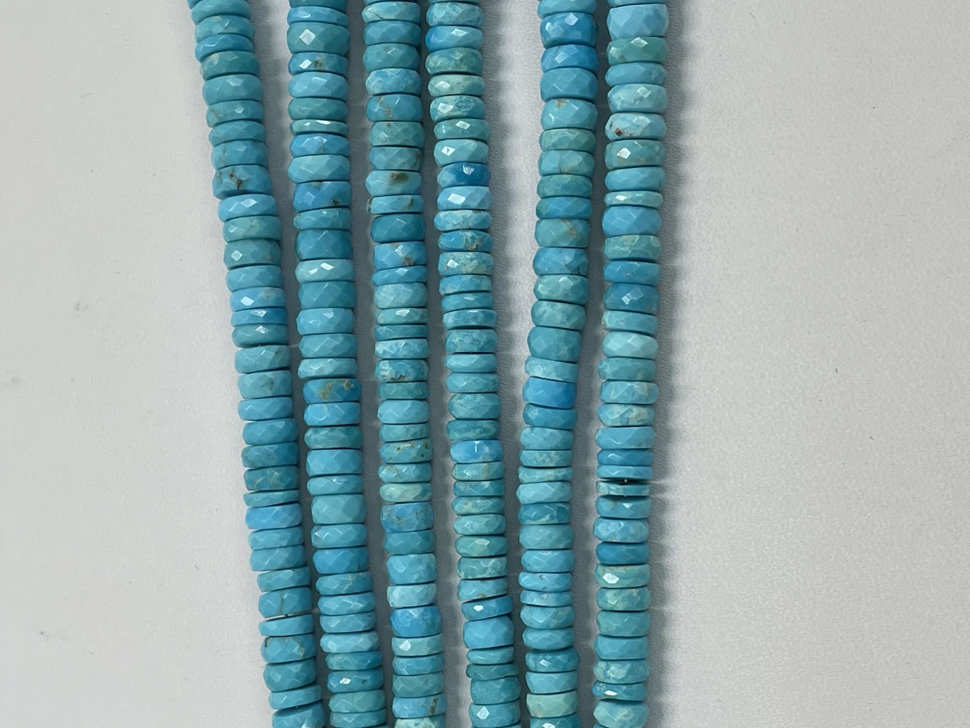 Turquoise Tire Faceted