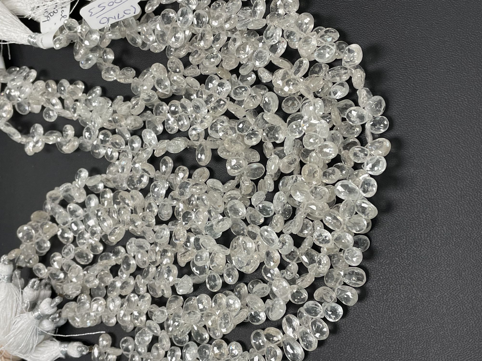 Zircon Pear Faceted