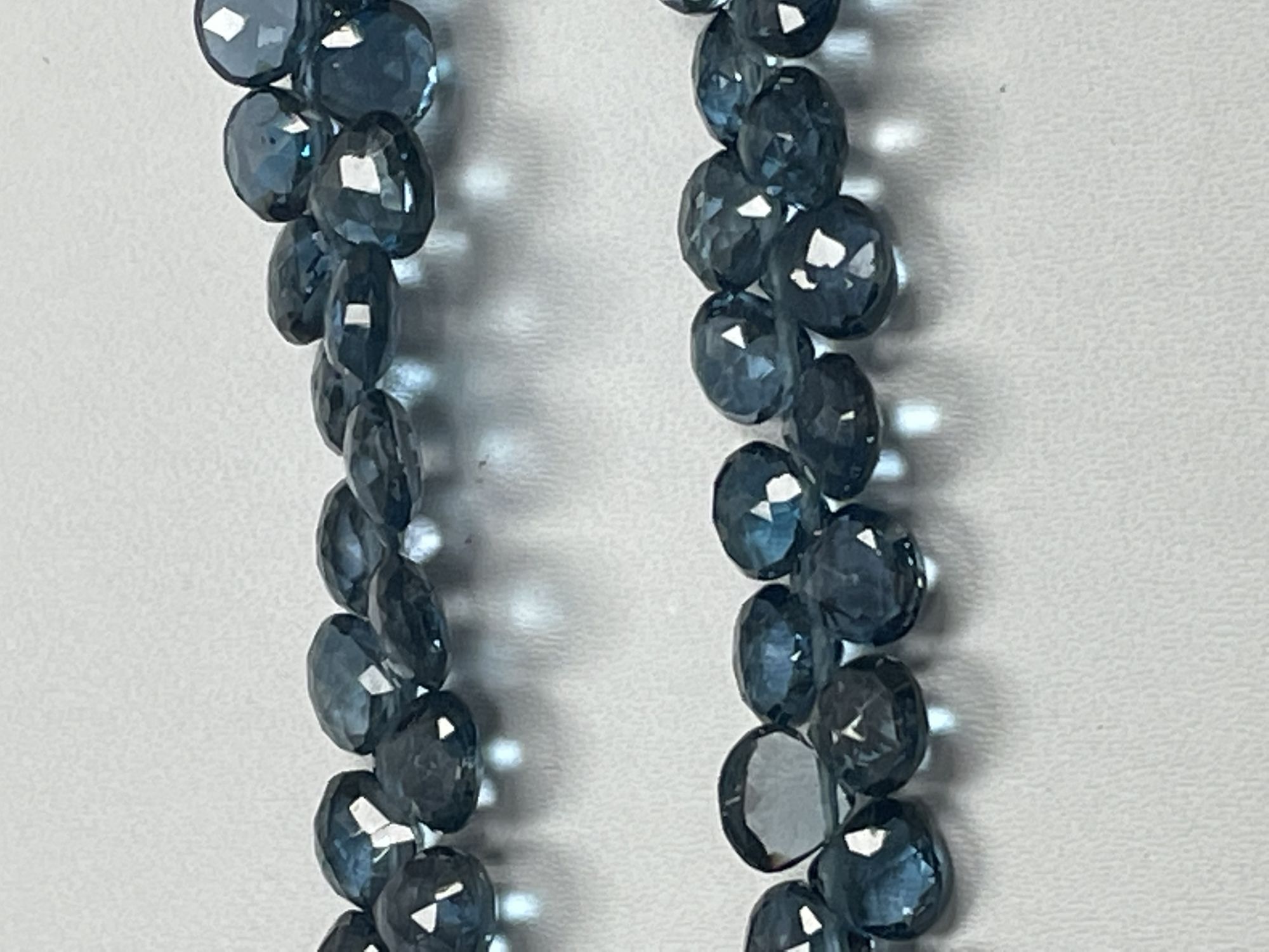 London Blue Topaz Heart