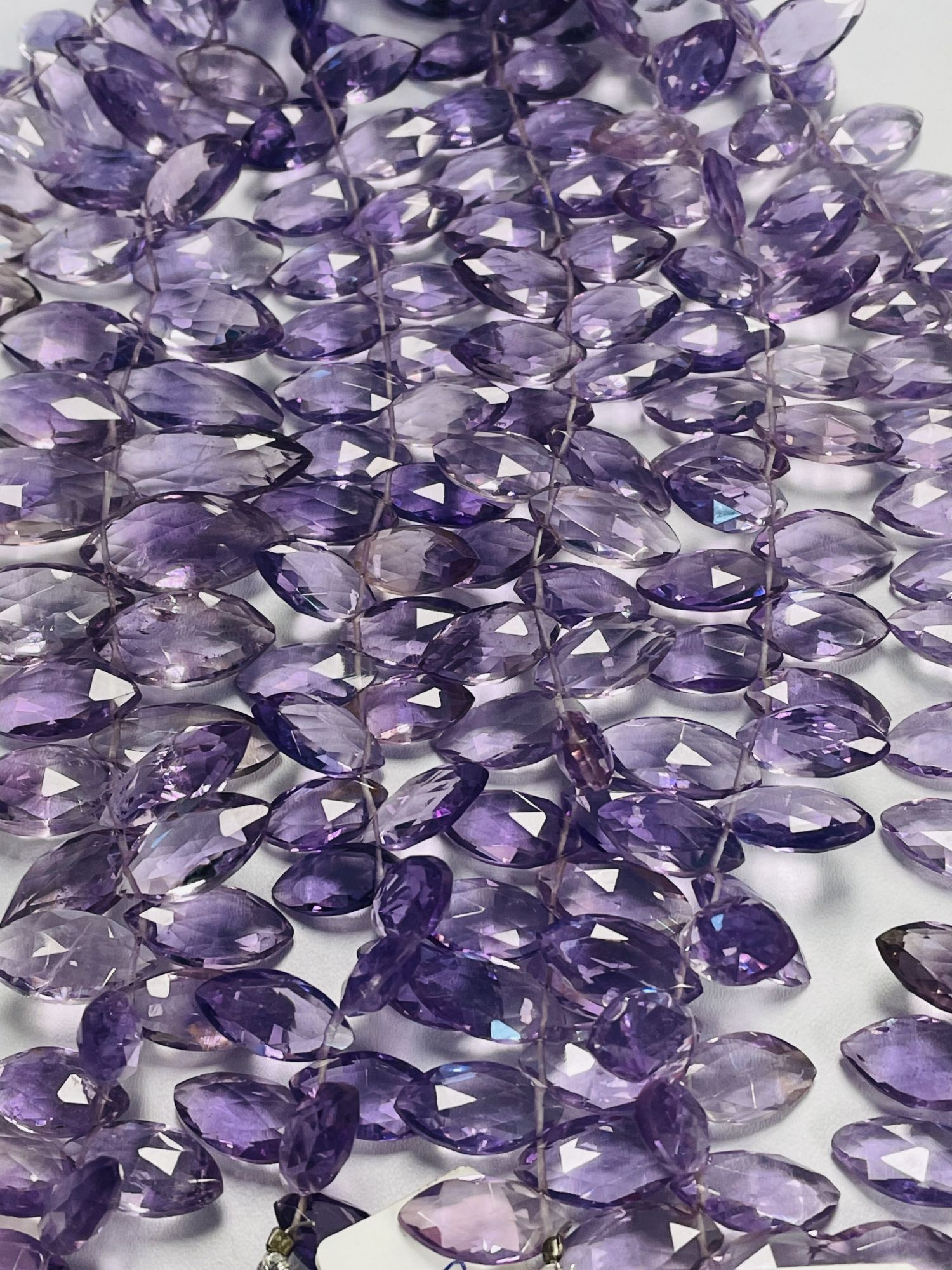 Purple Amethyst Marquise Faceted