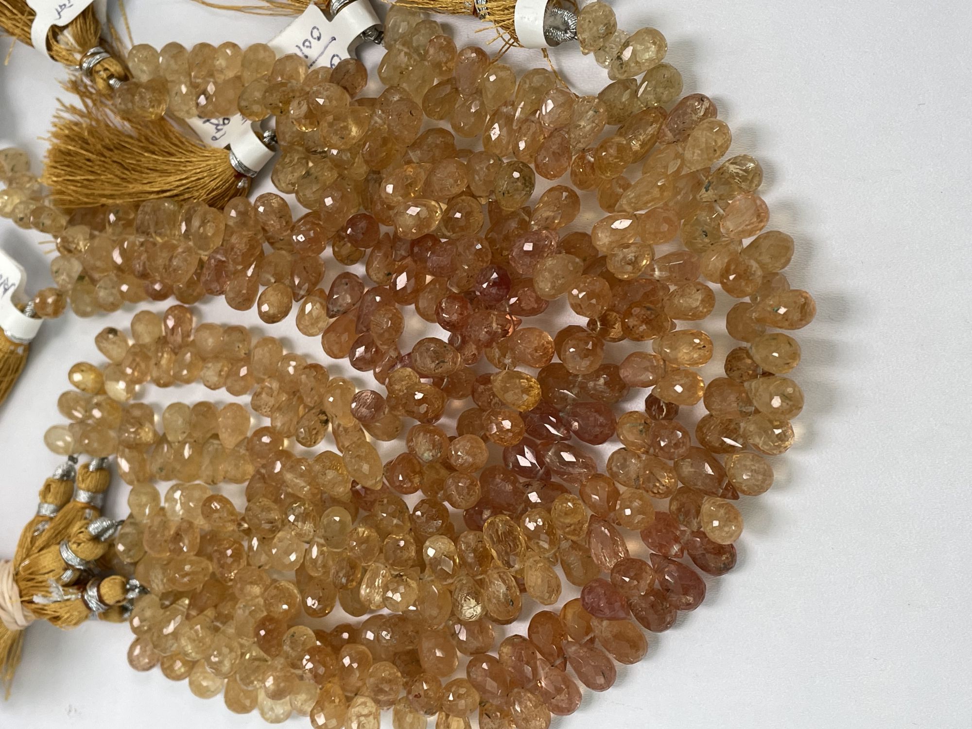 Imperial Topaz Drop Faceted