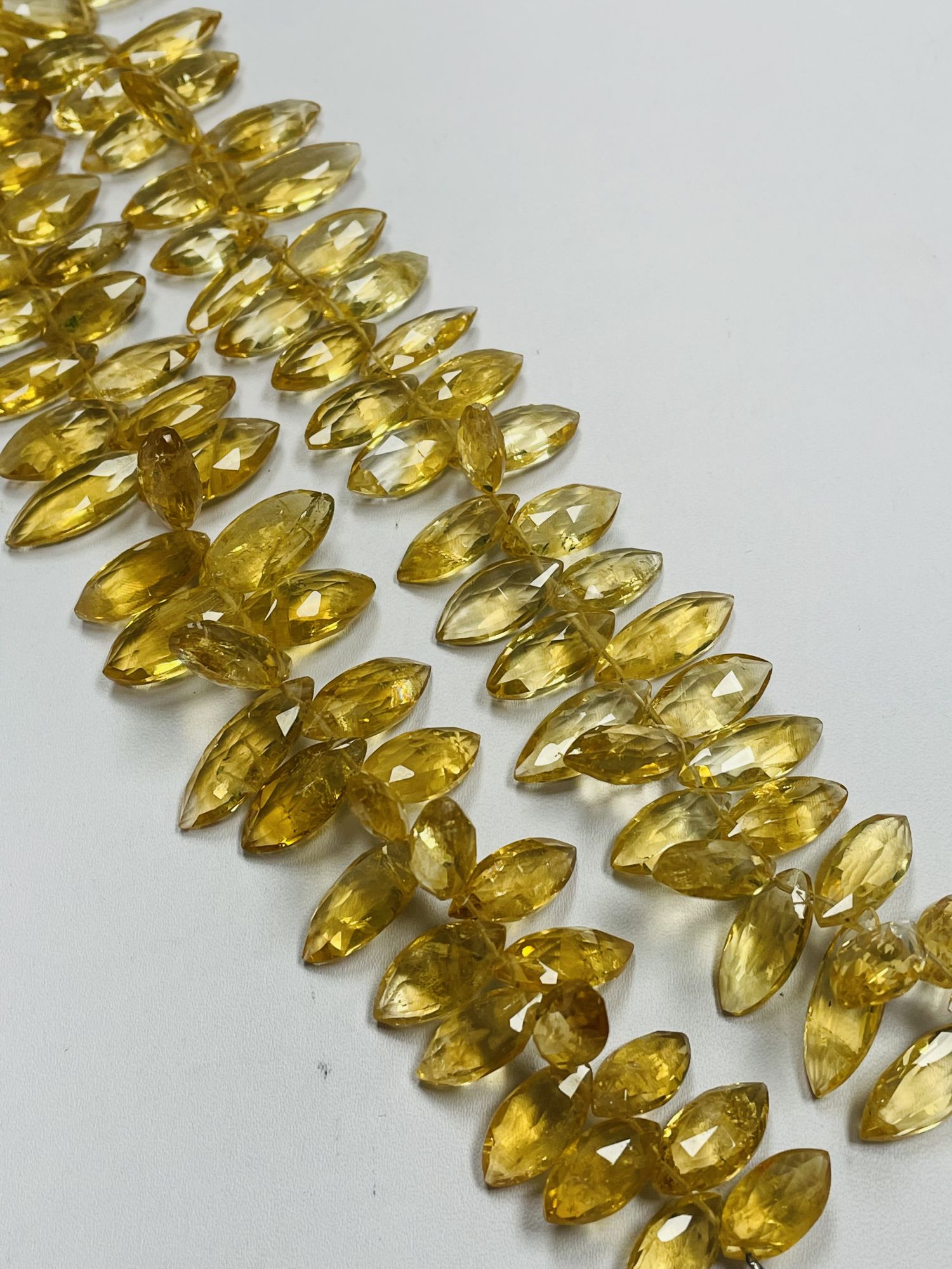 Citrine Marquise Faceted
